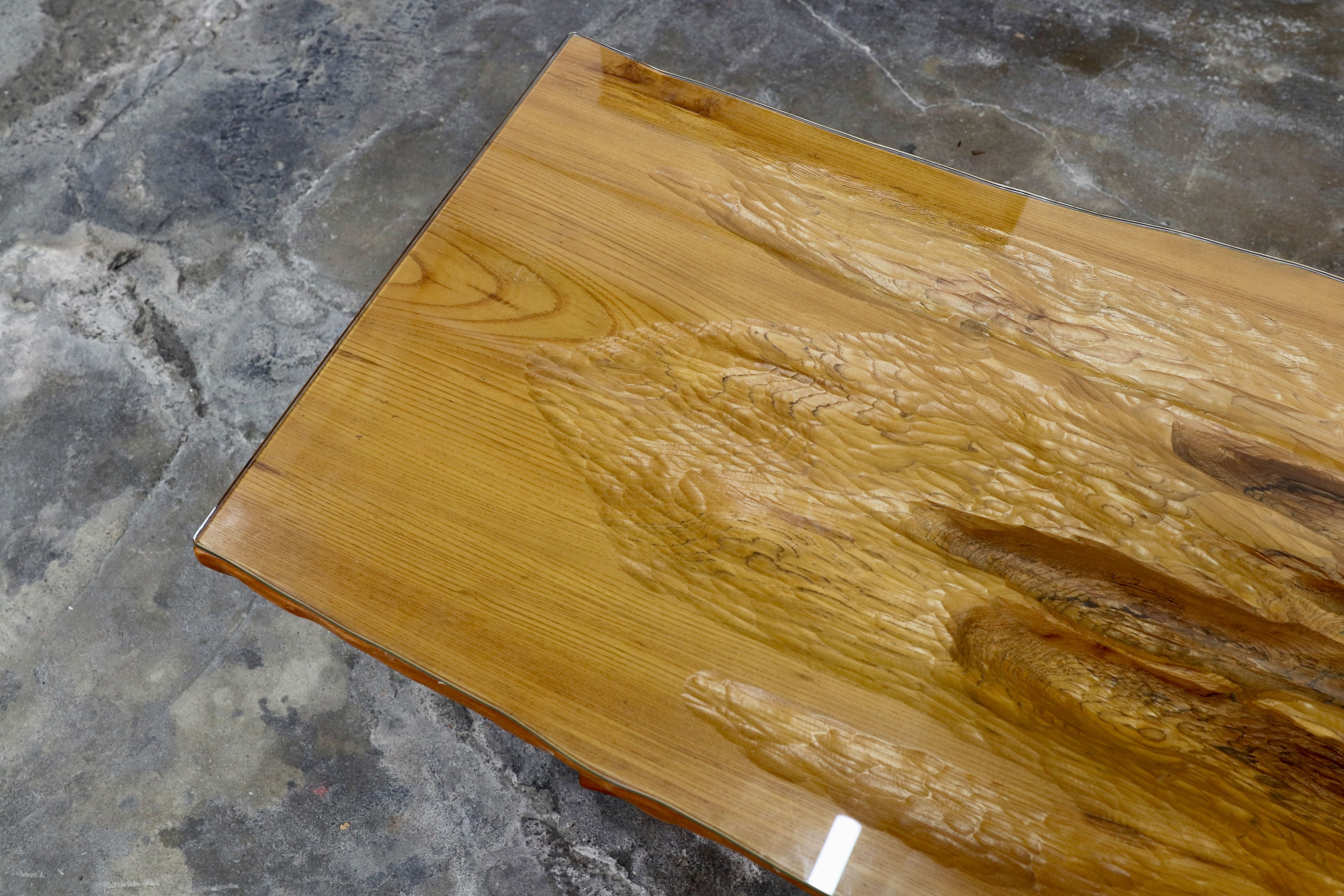 GMIH362○杉材 センターテーブル リビングテーブル 応接机 和モダン レトロ アンティーク 和家具 座敷 和室