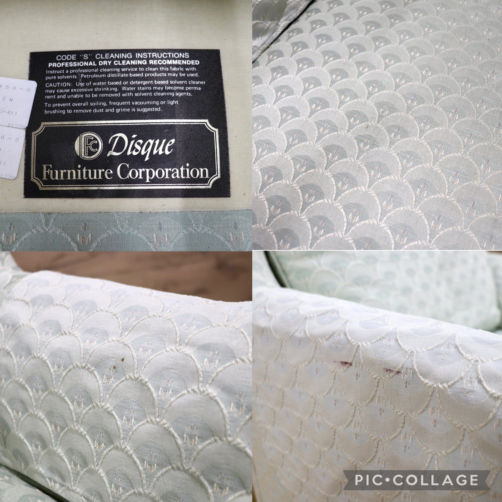 GMJH239B○Disque Furniture Corporation / ディスクファニチャーコーポレーション シングルソファ ファブリック クラシック エレガント