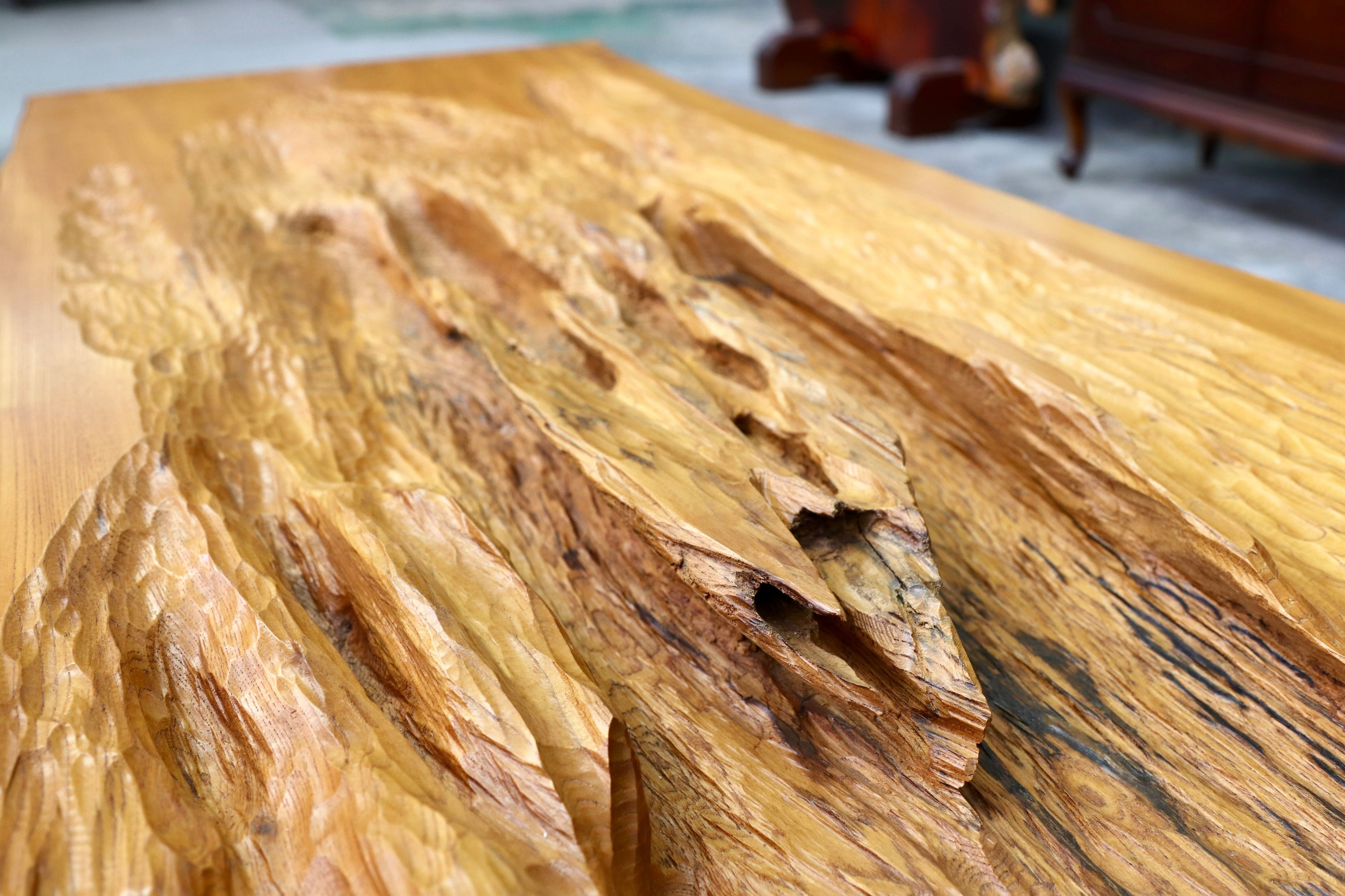 GMIH362○杉材 センターテーブル リビングテーブル 応接机 和モダン レトロ アンティーク 和家具 座敷 和室