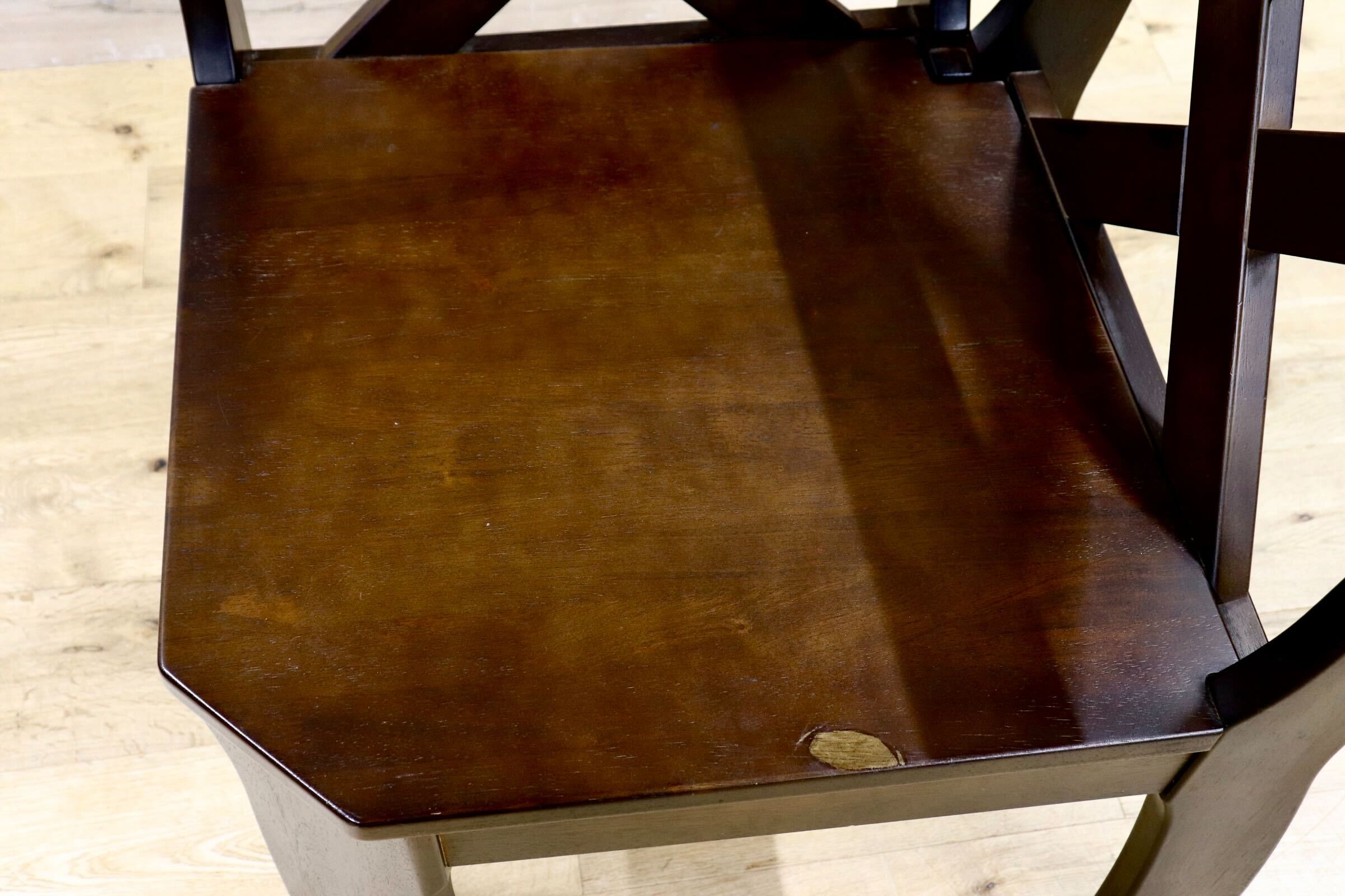 GMIH261C○karimoku / カリモク RUSTIC ルスティック コーナーベンチ ベンチチェア 椅子 国産家具 廃番 ヴィンテージ