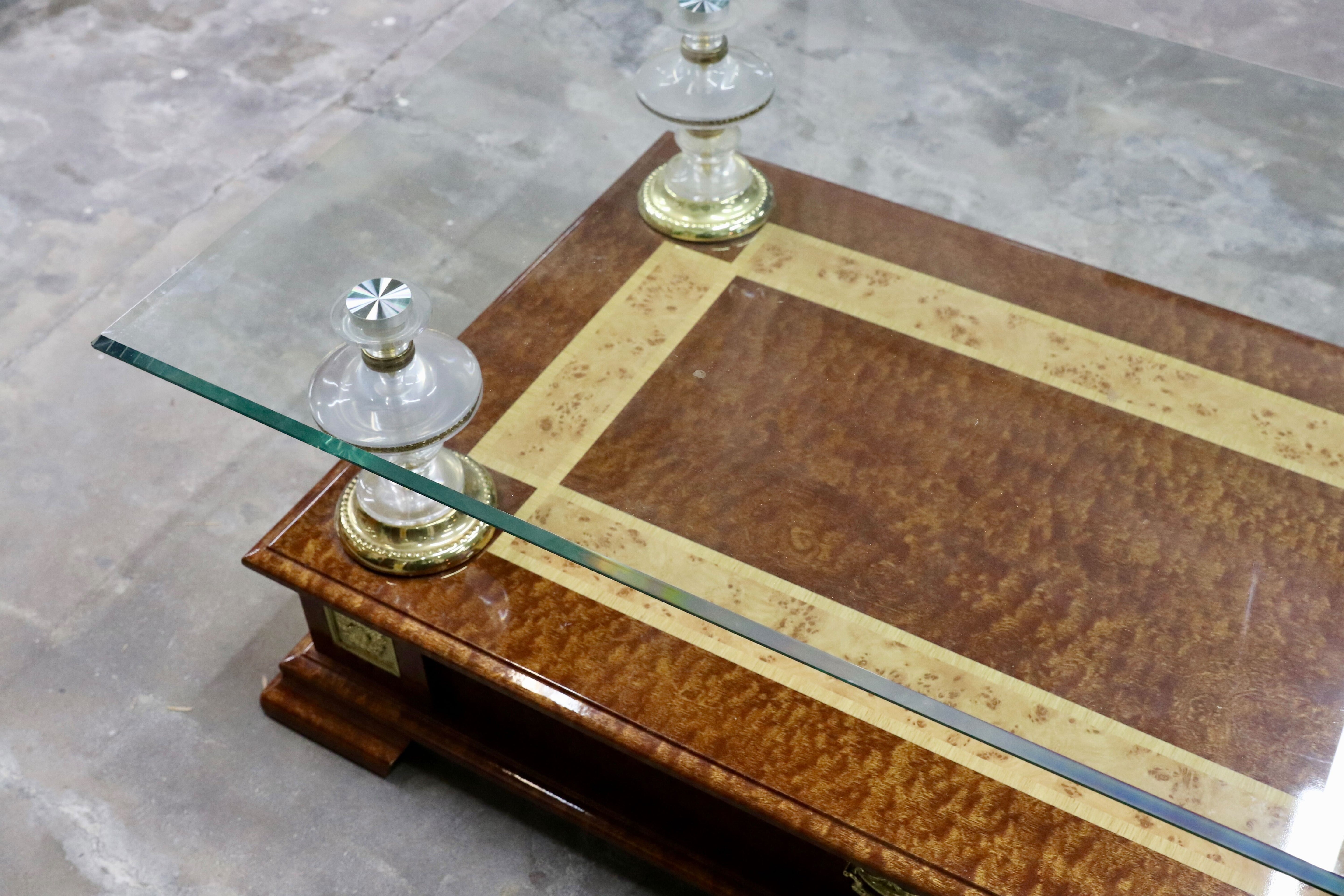 GMIK721○ラグジュアリー モダン センターテーブル リビングテーブル ガラステーブル 西洋 クラシック 応接机