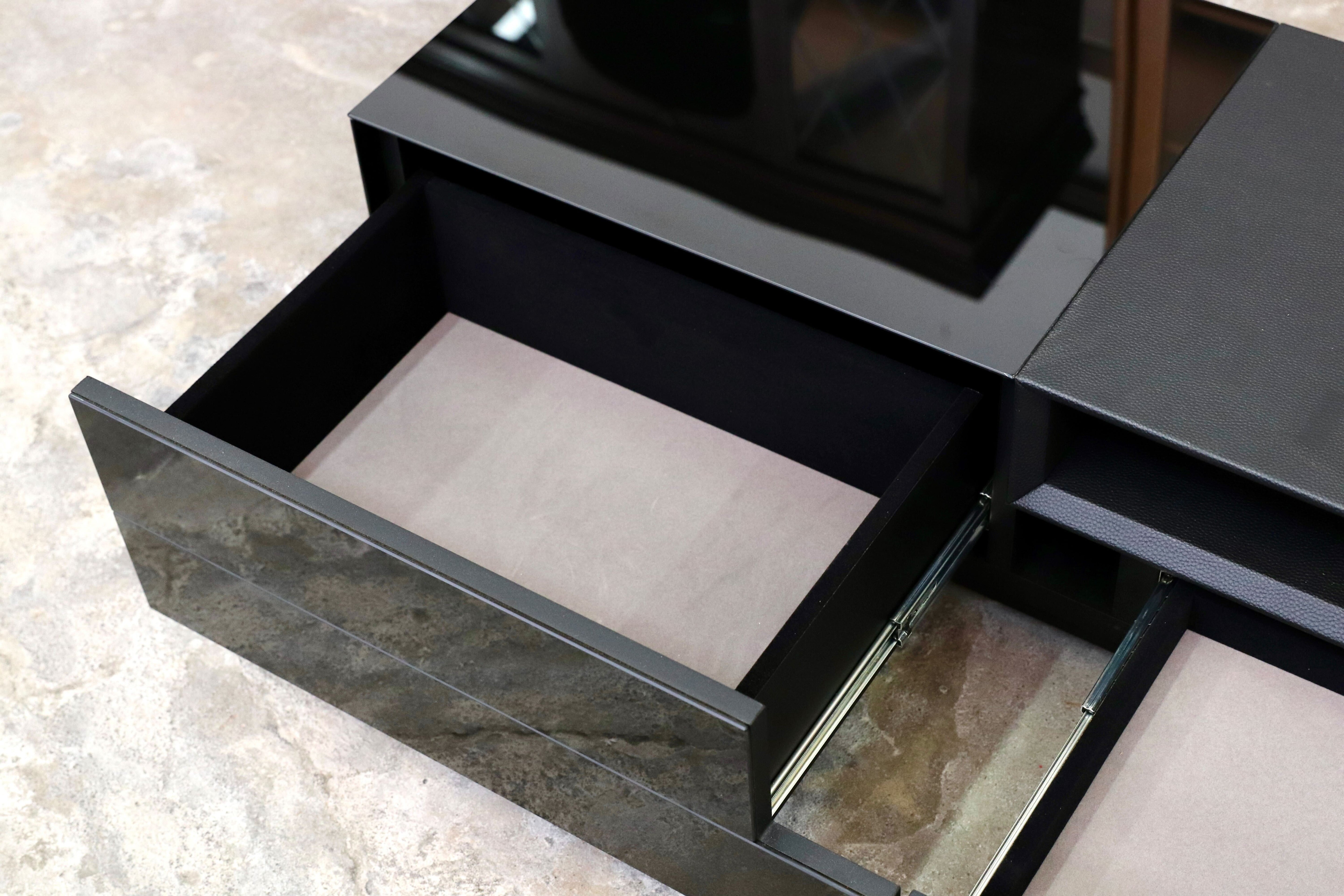 GMIK274○スタイリッシュモダン テレビボード TVボード AVボード リビングボード 収納家具 照明付き 検)ボーコンセプト カッシーナ アヤノ