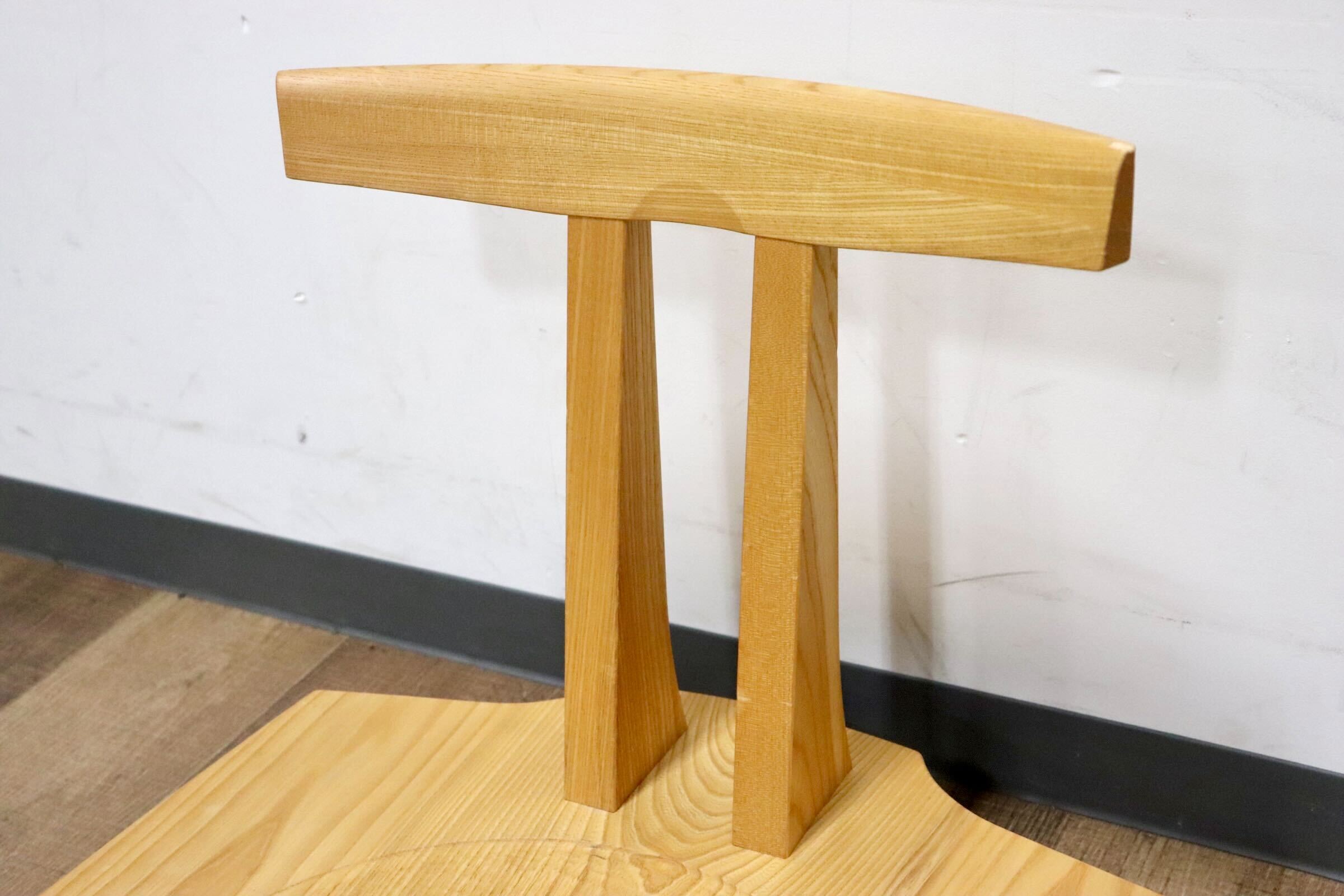 GMHN154A○KEN'S WOOD WORKING / ケンズウッドワーキング 工房家具 回転式 座椅子 座敷椅子 ローチェア 天然木 シンプル ナチュラル モダン