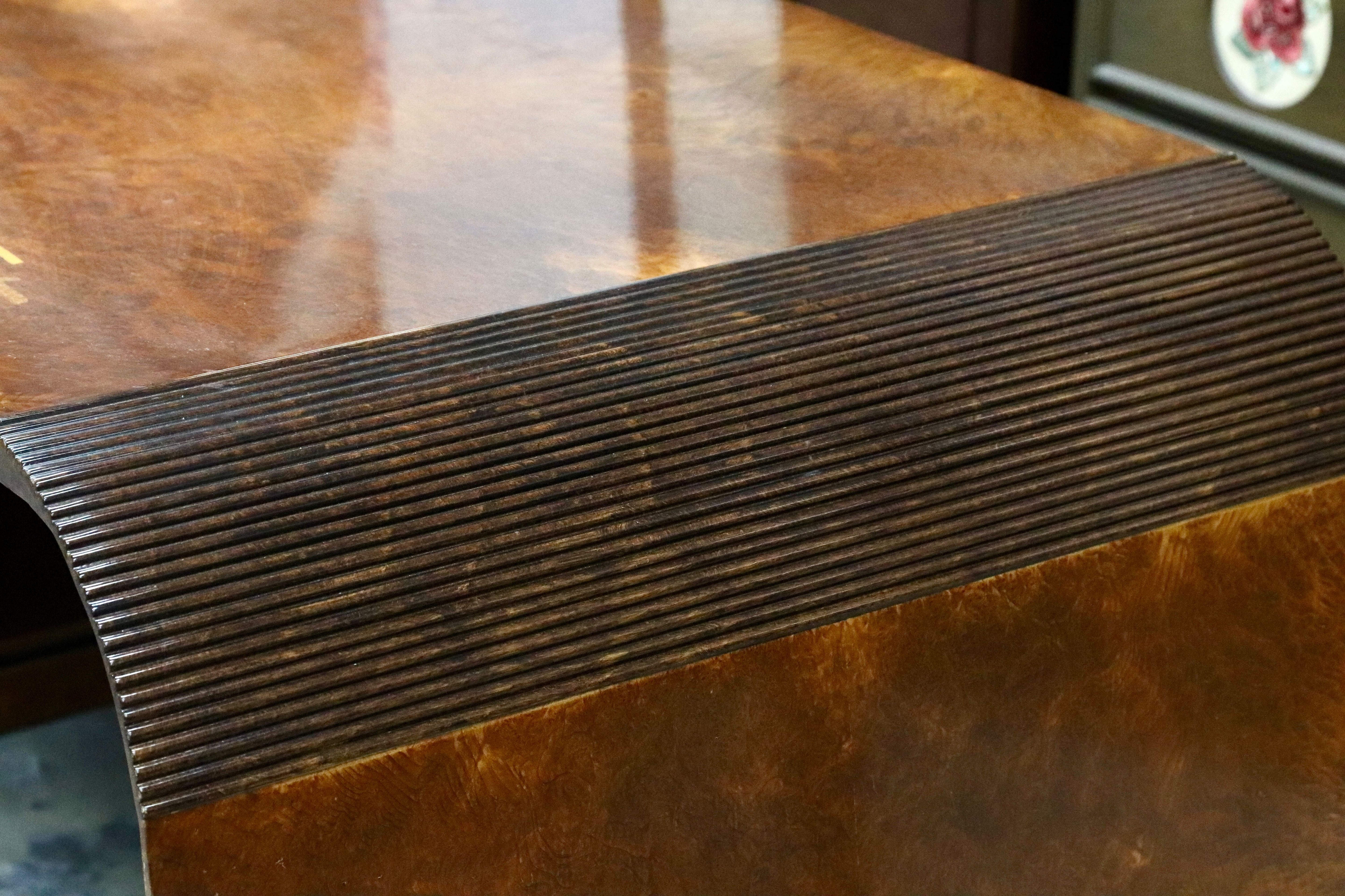 GMIK637○Baixauli / バイシャウリ バレンシア ペペ・ベンリウレ 西洋 スペイン 最高級 プレジデントデスク 書斎机 ヴィンテージ 超レア