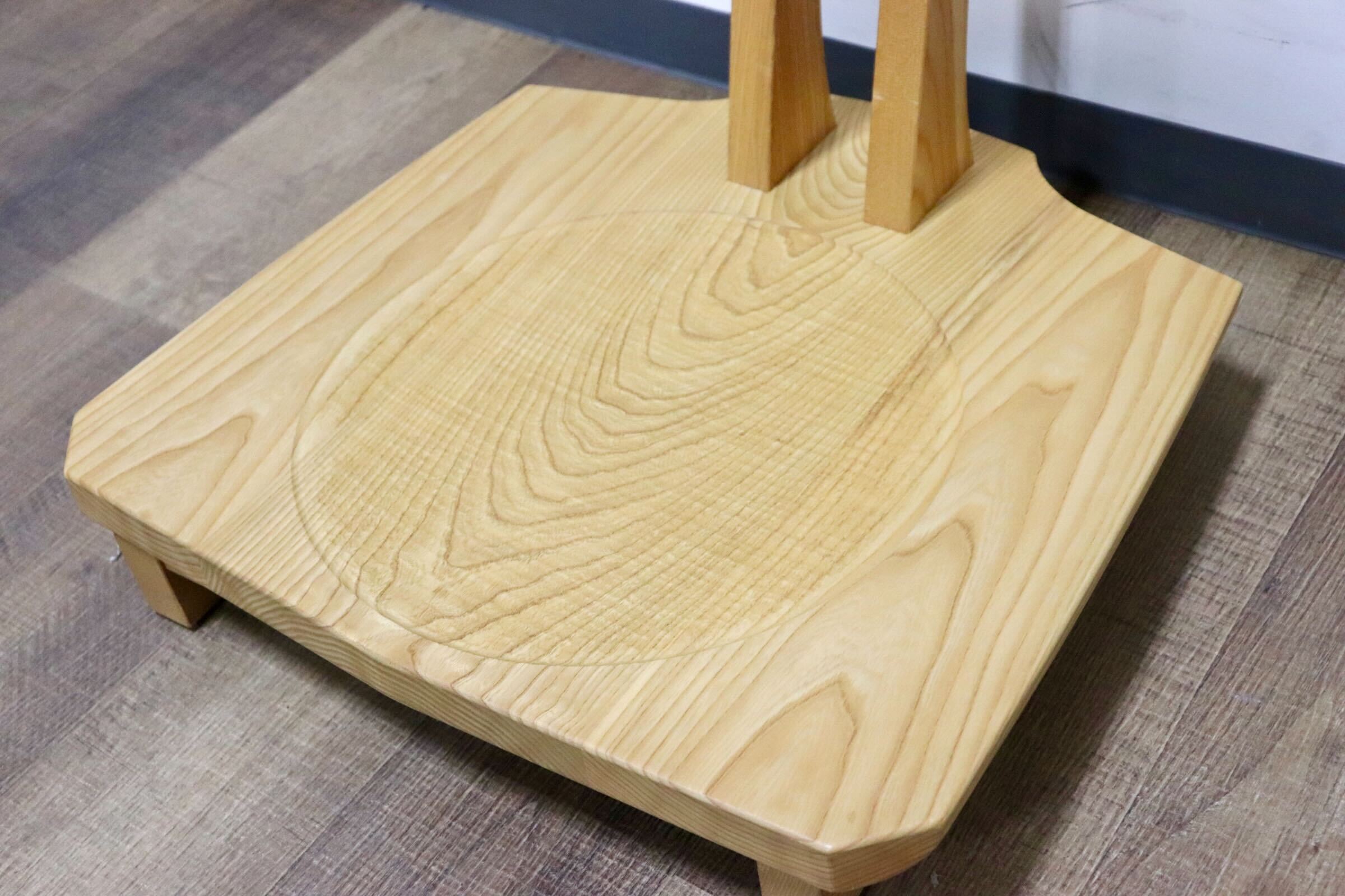 GMHN154A○KEN'S WOOD WORKING / ケンズウッドワーキング 工房家具 回転式 座椅子 座敷椅子 ローチェア 天然木 シンプル ナチュラル モダン