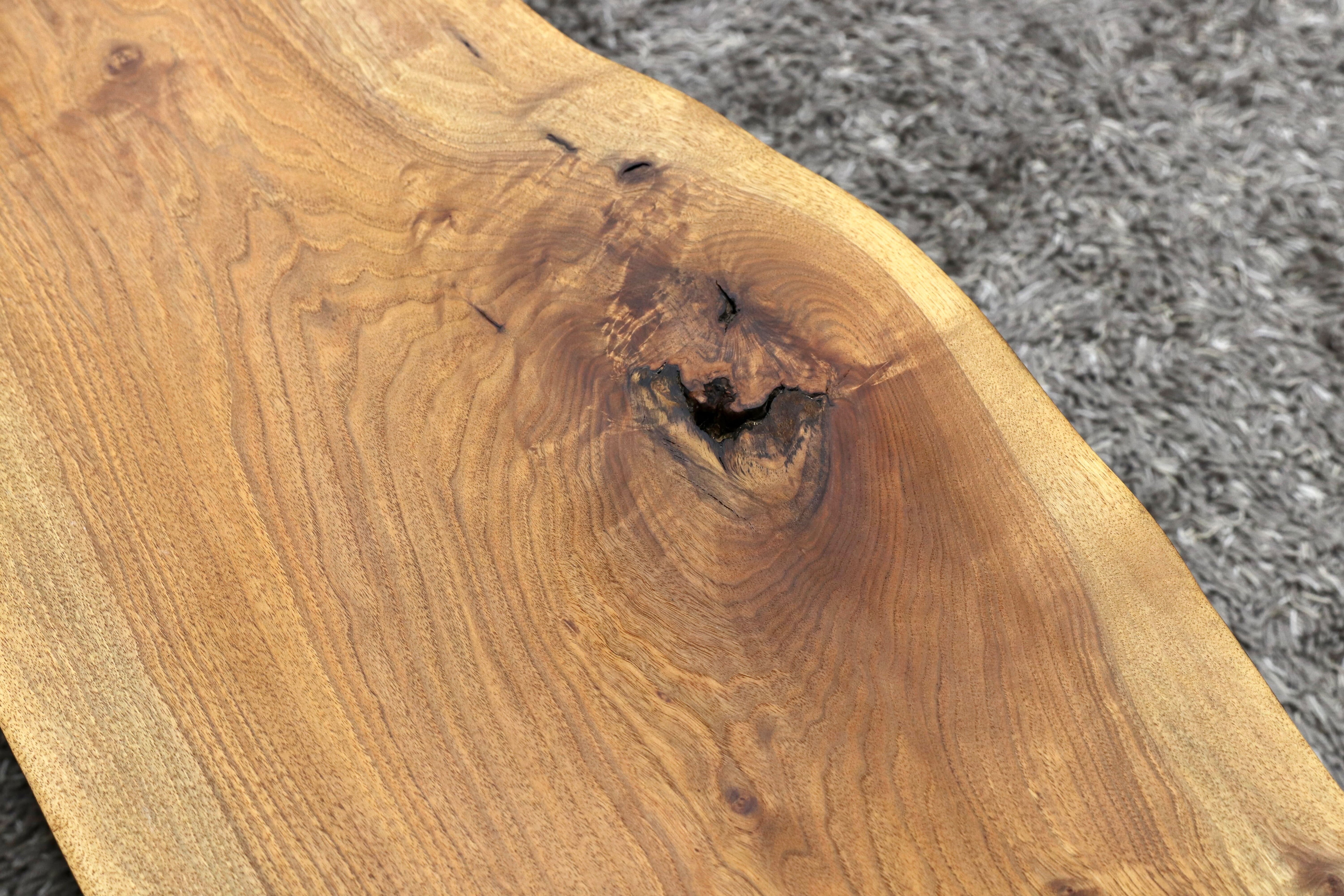 GMGS158○家具工房 ニングル 家具作家 吉田秀造 ベンチ 長椅子 無垢材 一枚板 オブジェ 稀少 検)ジョージナカシマ