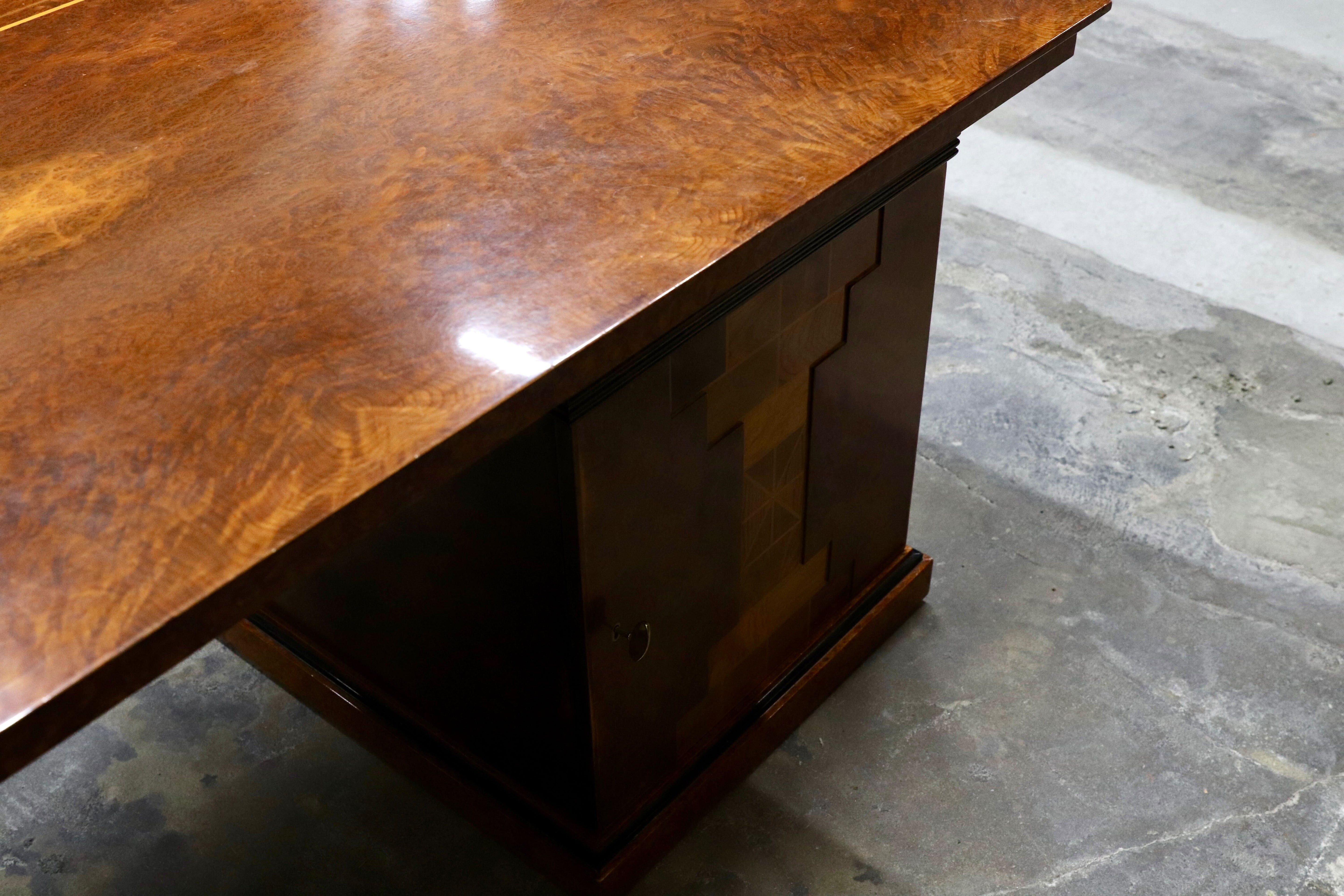 GMIK637○Baixauli / バイシャウリ バレンシア ペペ・ベンリウレ 西洋 スペイン 最高級 プレジデントデスク 書斎机 ヴィンテージ 超レア