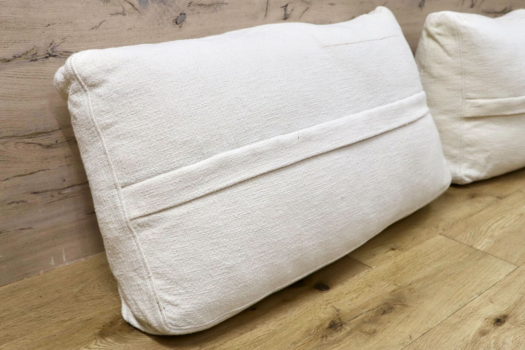 GMHN375C○HUKLA / フクラ クッション ファブリック 2個セット 羽毛 フェザークッション モデルルーム展示品