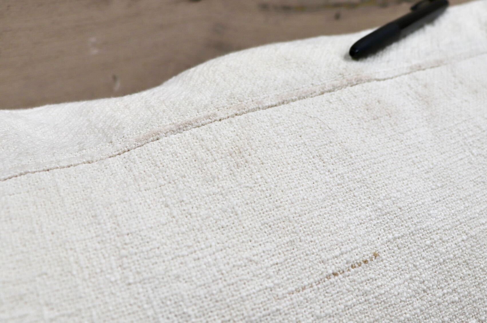 GMHN375C○HUKLA / フクラ クッション ファブリック 2個セット 羽毛 フェザークッション モデルルーム展示品