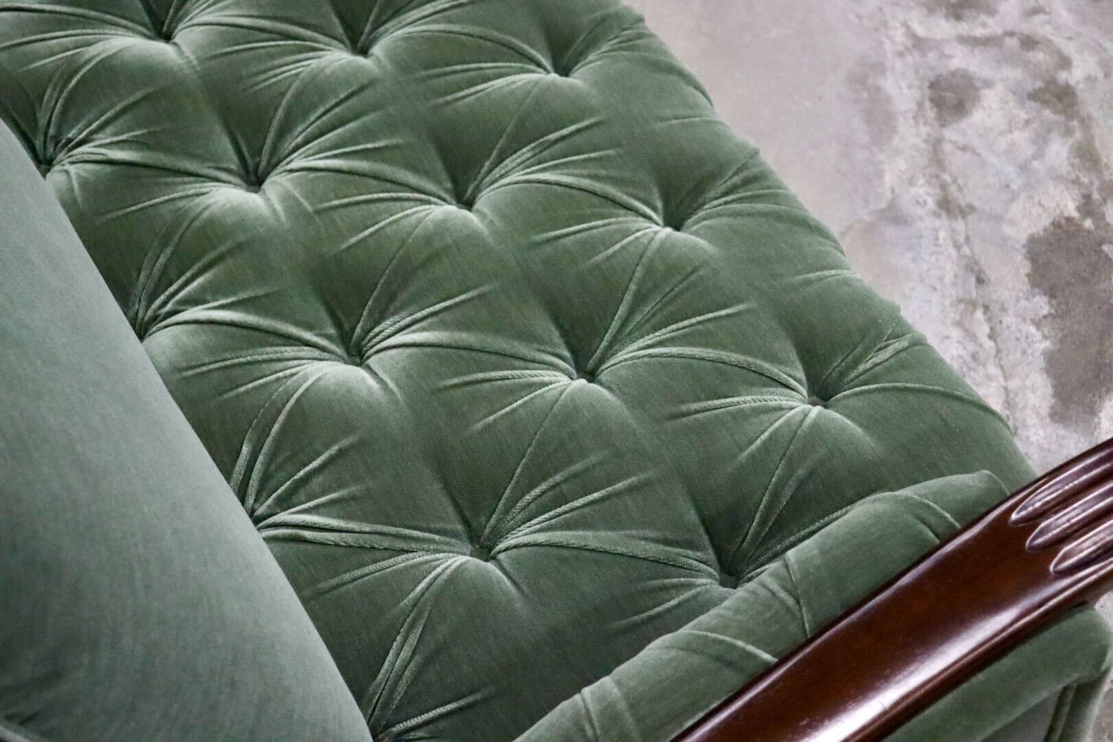 GMIH462B○maruni / マルニ ベルサイユ 2人掛けソファ ラブソファ 長椅子 ファブリック 応接 ヨーロピアン レトロ クラシック 定価約32万