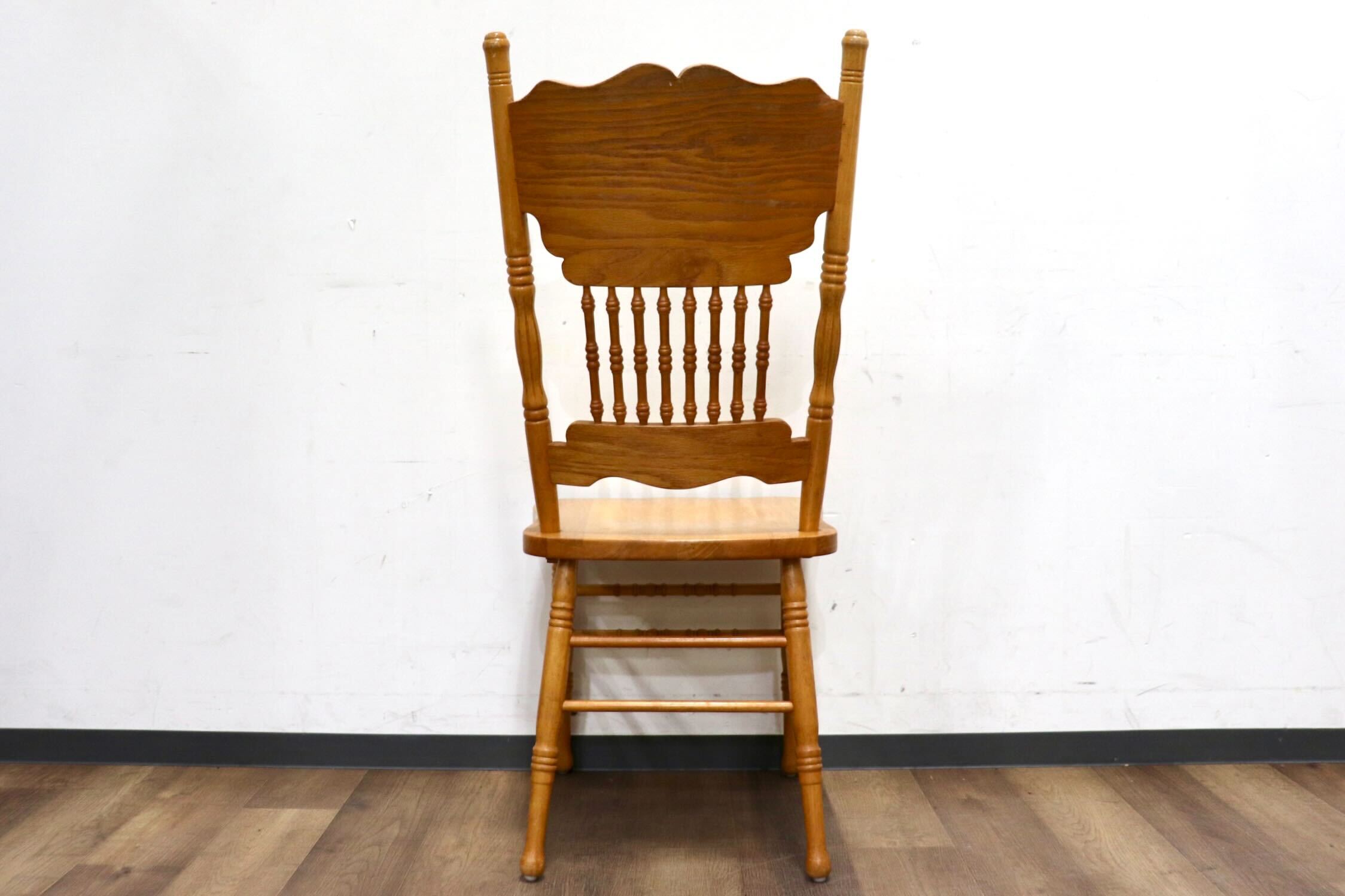 GMHH423A○Shin Lee / シンリー ダイニングチェア 食卓椅子 ハイバック オーク材 彫刻 カントリーアンティーク IDC大塚家具