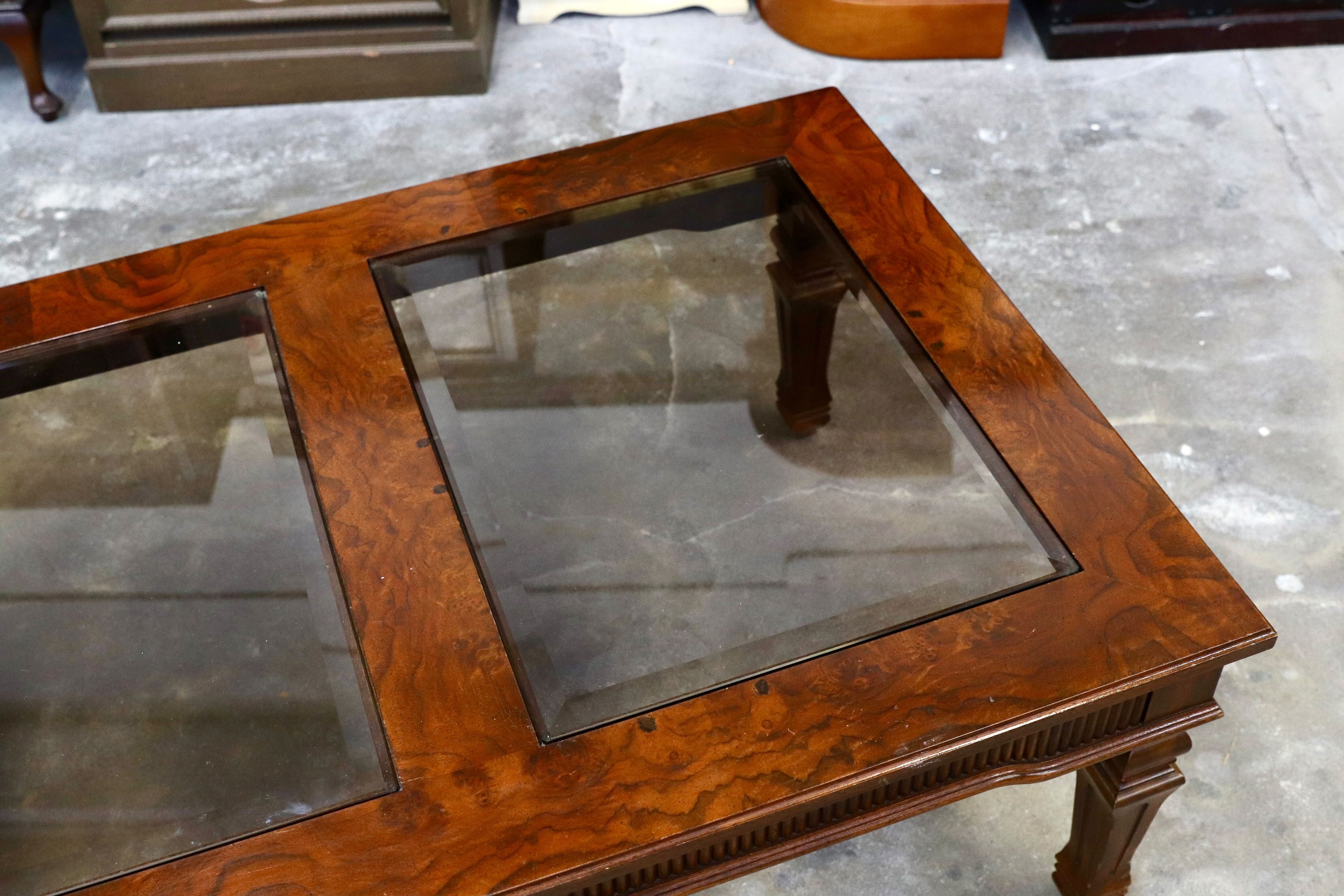 GMIK675○DREXEL HERITAGE / ドレクセルヘリテイジ キャメオクラシックス リビングテーブル センターテーブル 応接机 アンティーク 稀少