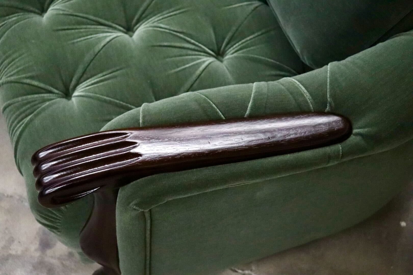 GMIH462C○maruni / マルニ ベルサイユ 3人掛けソファ トリプルソファ 長椅子 応接 ファブリック ヨーロピアン クラシック 定価約37.4万