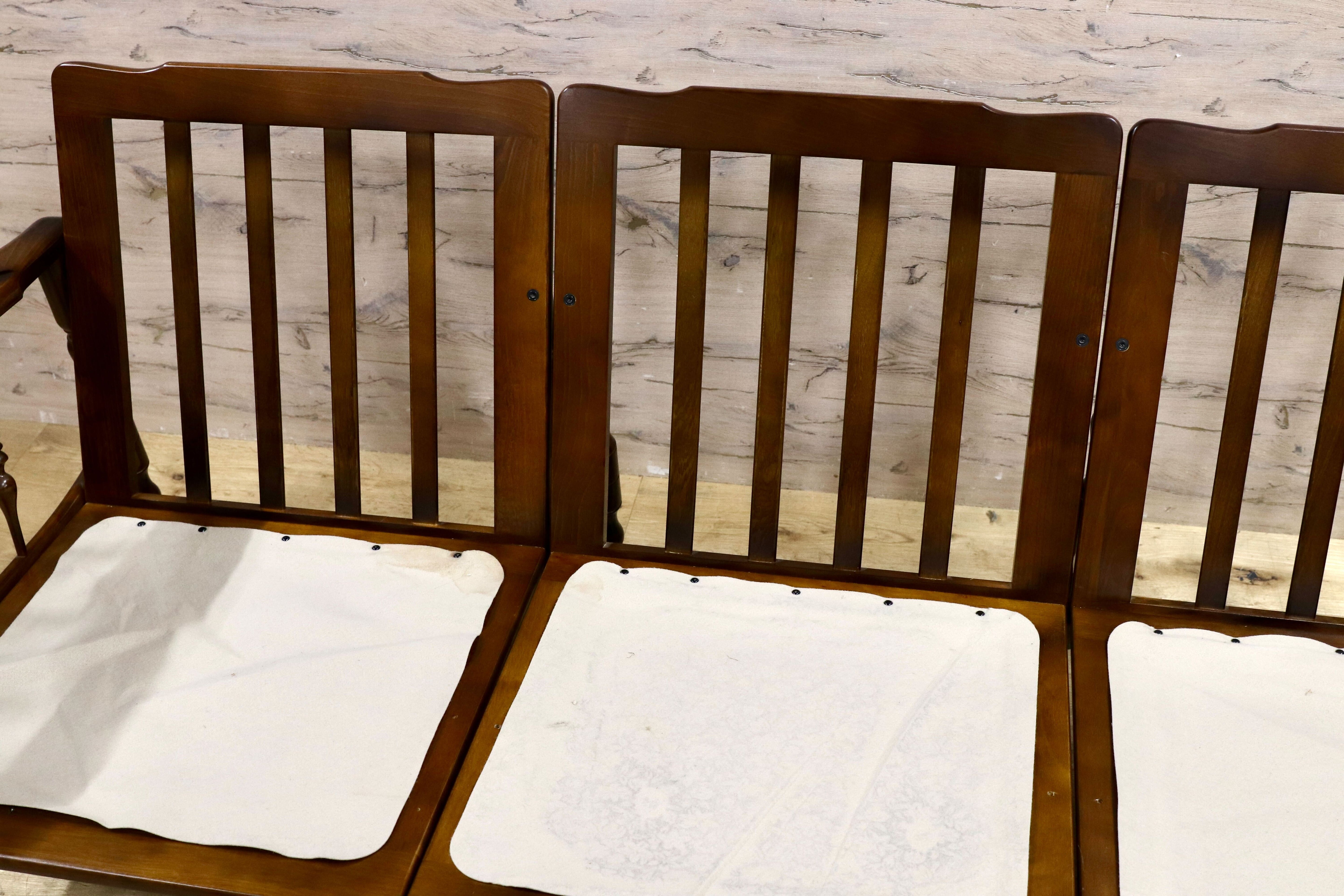 GMIK770○karimoku / カリモク コロニアル 3人掛けソファ トリプルソファ セパレートソファ 3シーター 国産家具