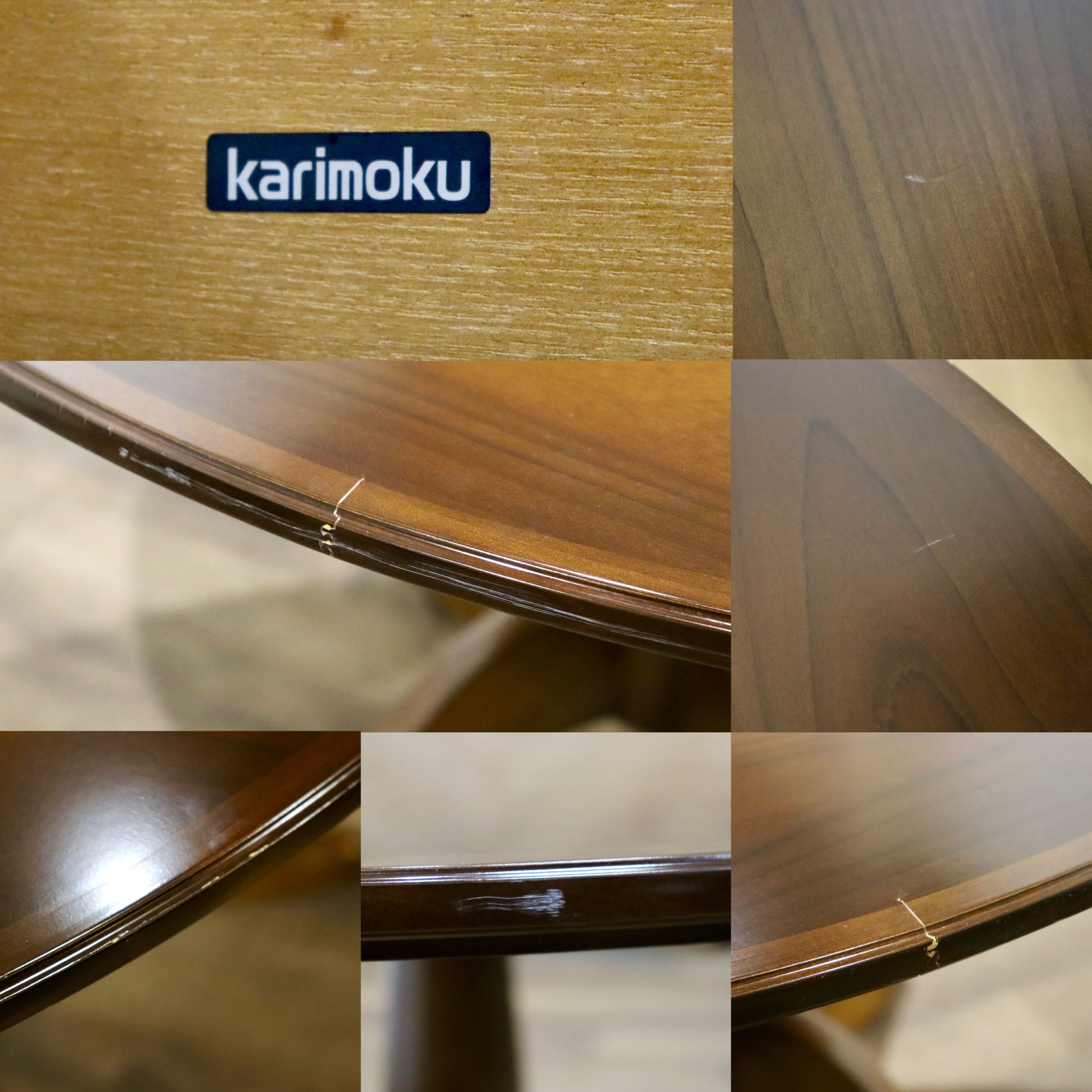 GMHH314○karimoku / カリモク コロニアル ダイニングテーブル ラウンドテーブル 食卓テーブル ブナ材 カントリー クラシック 国産家具