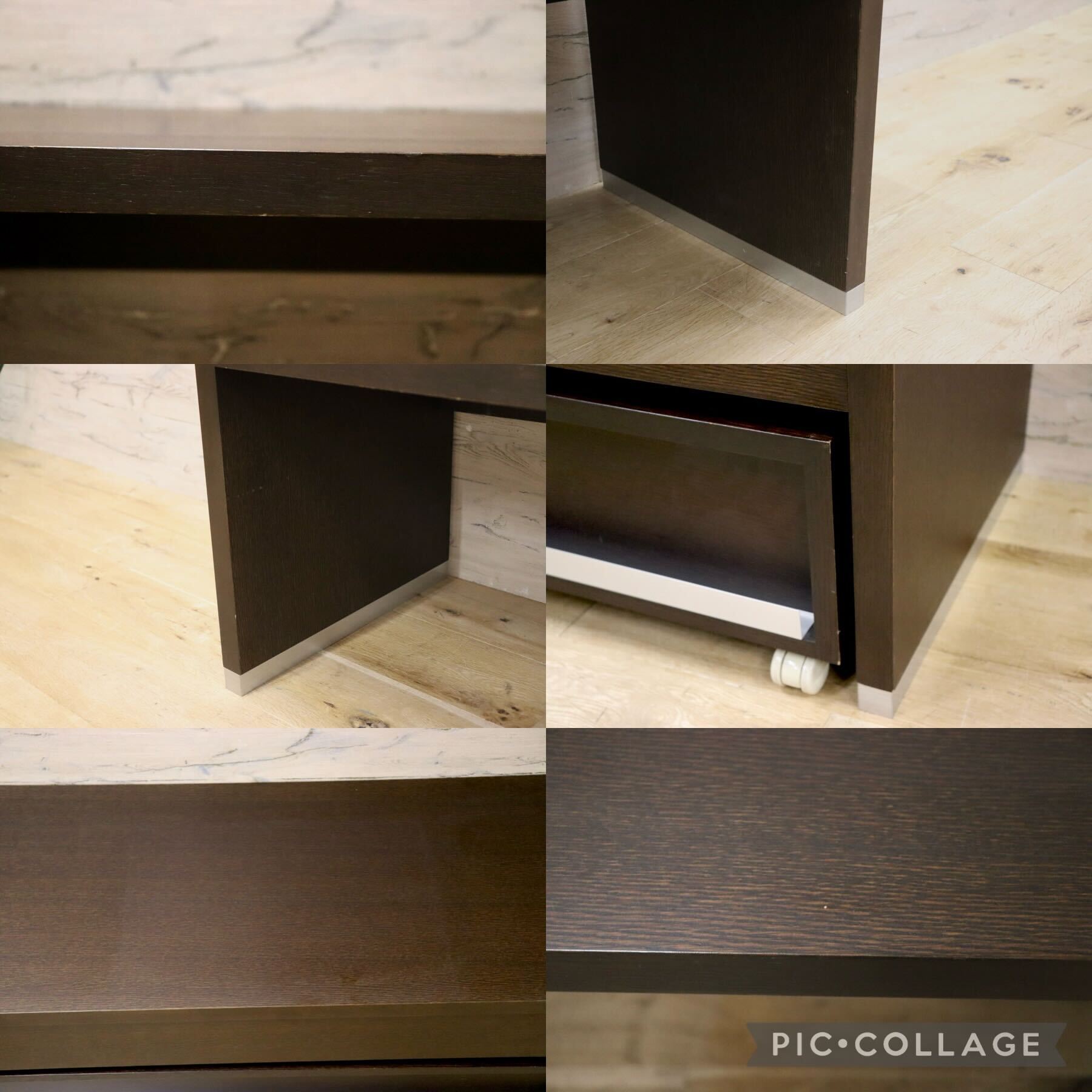 GMHS15○TVボード AVボード ローボード リビング収納 ダークブラウン スタイリッシュ モダン 検)アルモニア アクタス カリモク