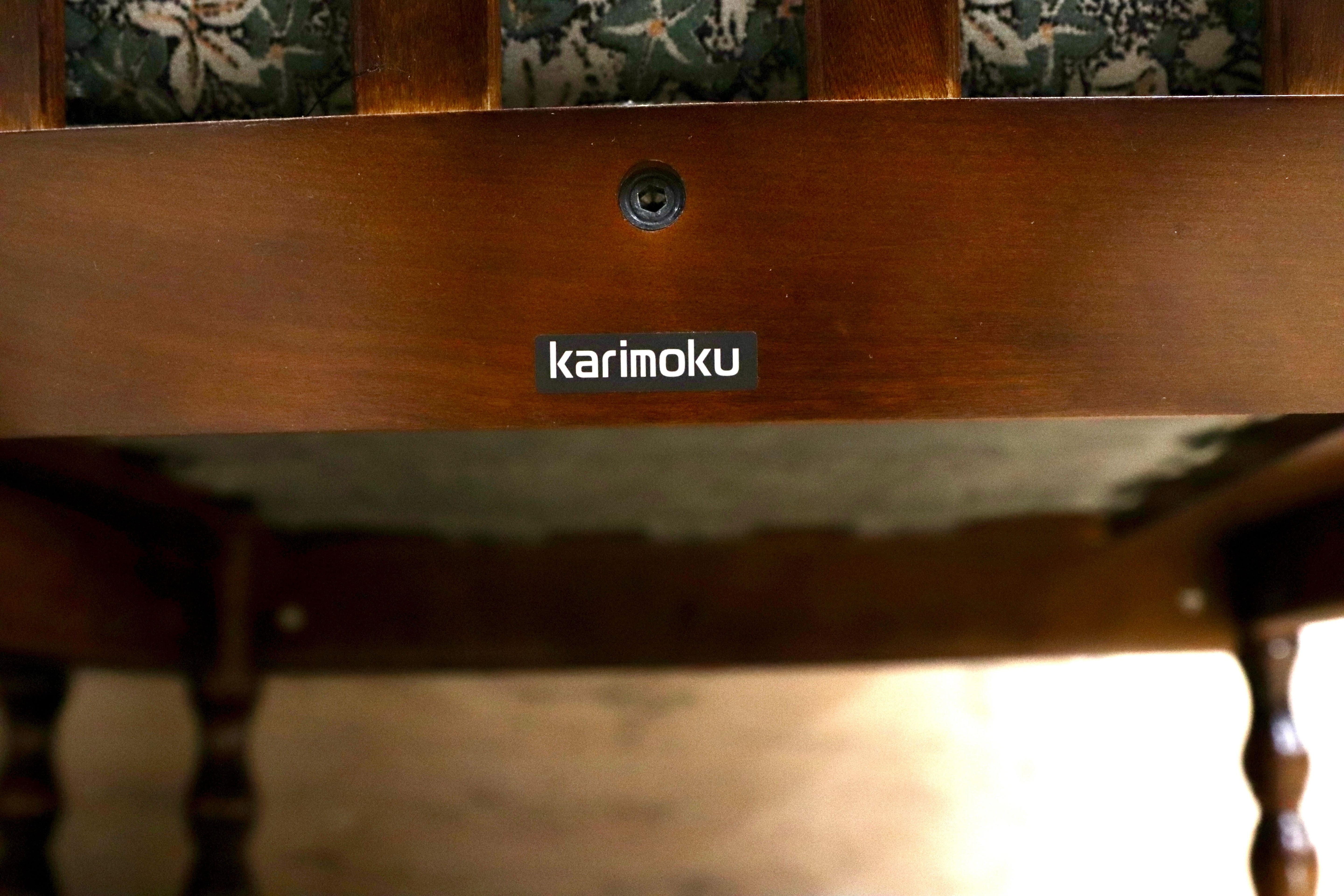 GMIK770○karimoku / カリモク コロニアル 3人掛けソファ トリプルソファ セパレートソファ 3シーター 国産家具