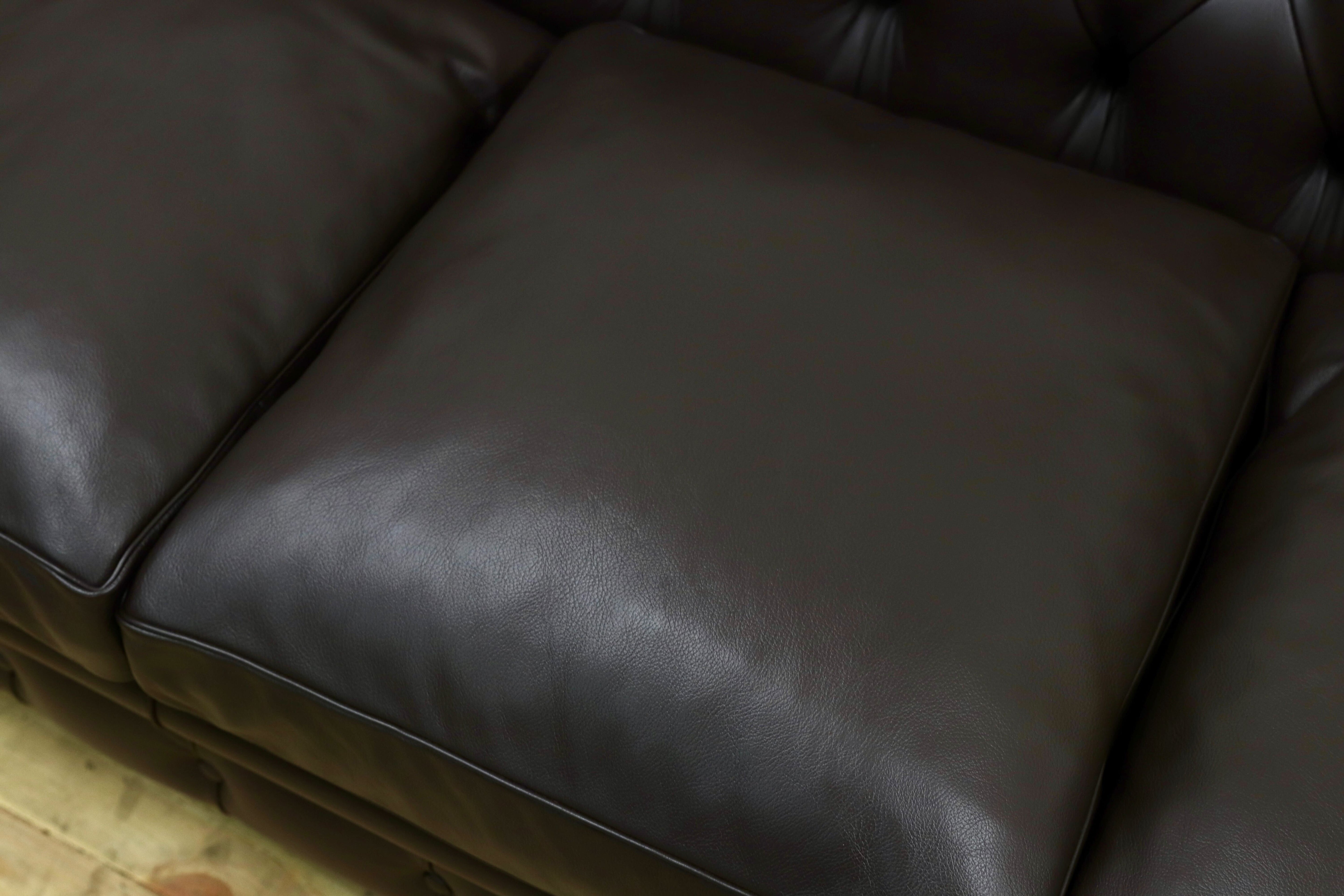 GMHK573○Poltrona Frau / ポルトローナフラウ CHESTER チェスター 3人掛けソファ トリプルソファ IDC大塚家具 イタリア最高峰 約270万