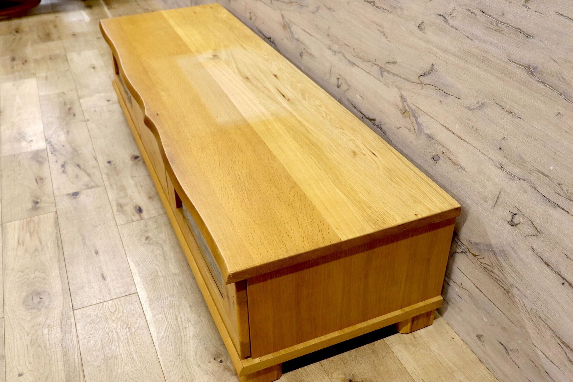 GMIH260○起立木工 / KIRITSU FURNITURE D-OAK TVボード AVボード ローボード リビング収納 オーク無垢材 ナチュラル 北欧スタイル