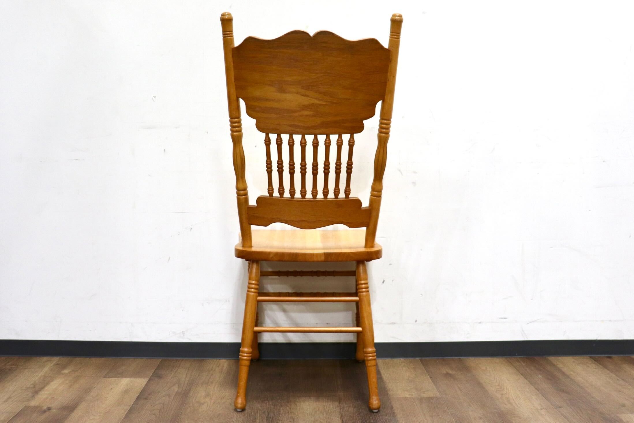 GMHH423D○Shin Lee / シンリー ダイニングチェア 食卓椅子 ハイバック オーク材 彫刻 カントリーアンティーク IDC大塚家具