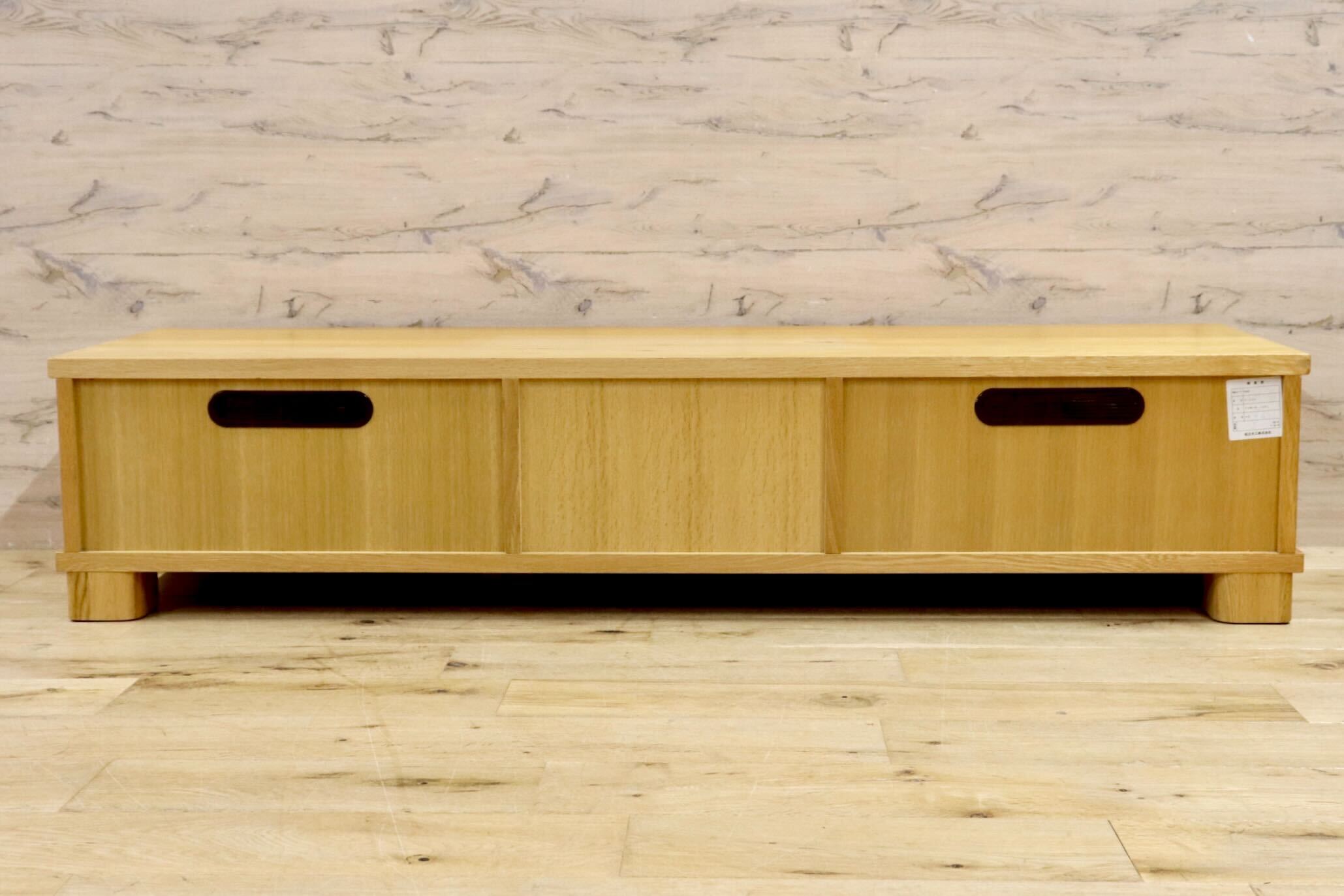 GMIH260○起立木工 / KIRITSU FURNITURE D-OAK TVボード AVボード ローボード リビング収納 オーク無垢材 ナチュラル 北欧スタイル