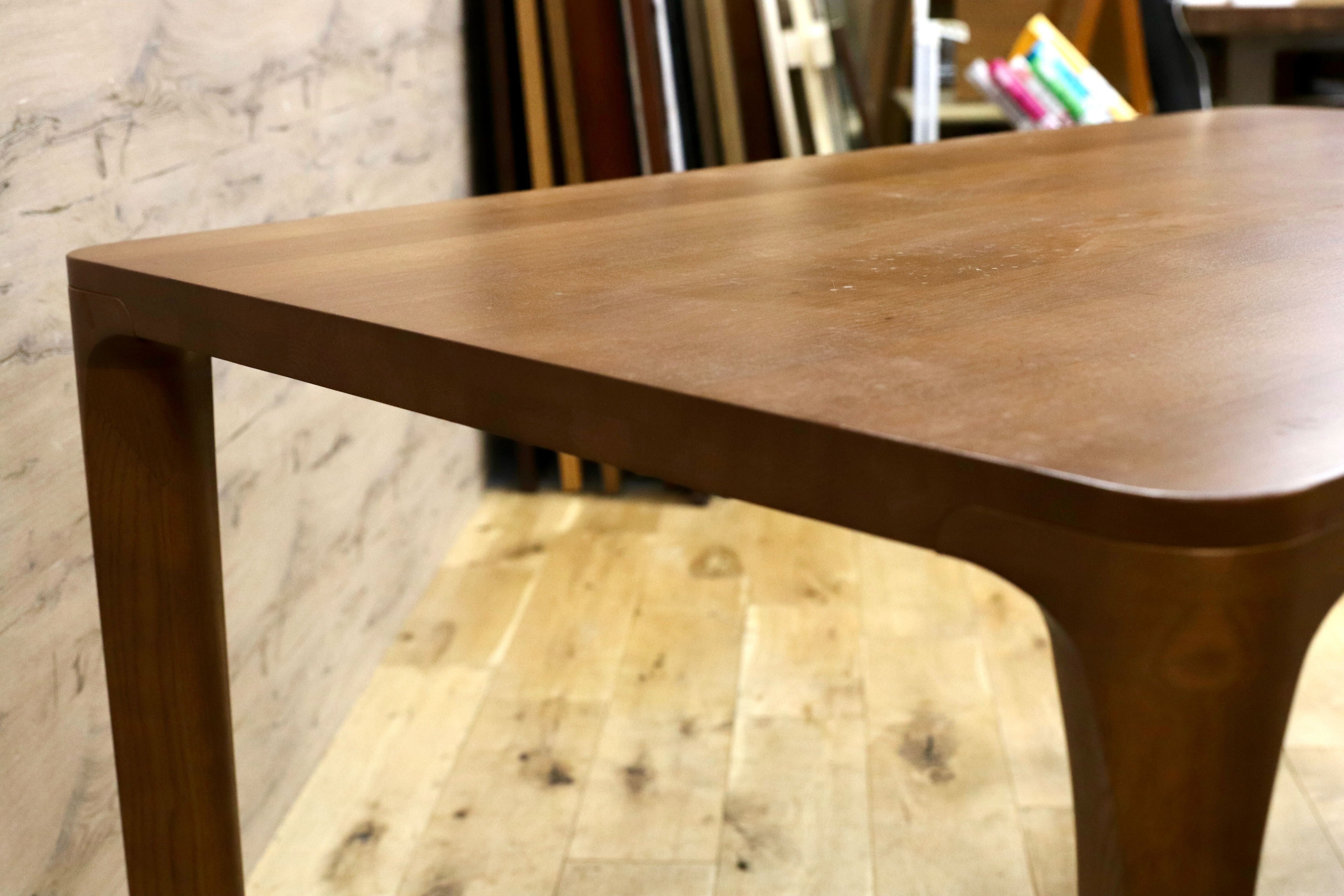 GMIK734○karimoku / カリモク DD47 ダイニングテーブル 食卓テーブル オーク材 ブラウン スタイリッシュモダン 国産家具 定価約24.6万