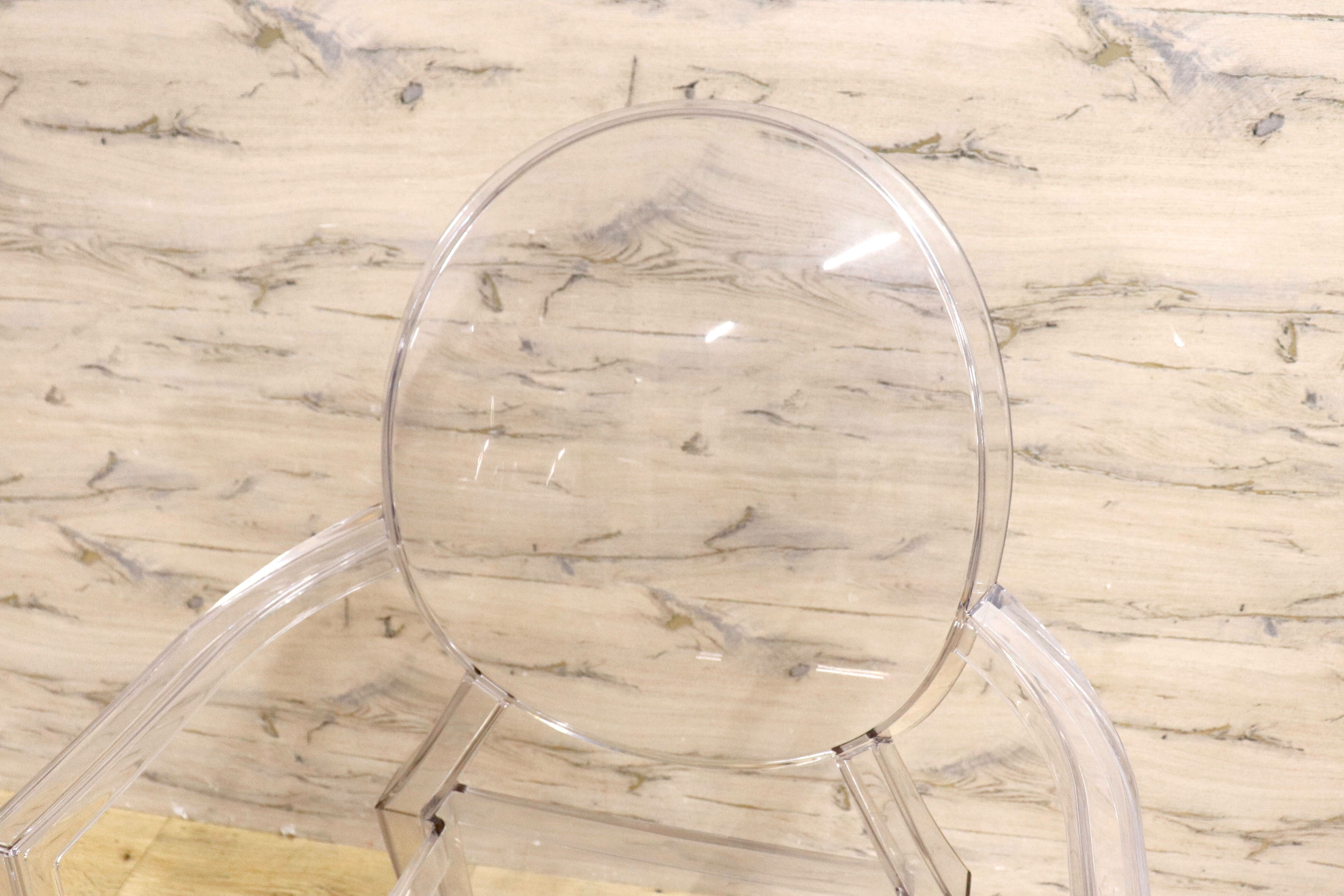 GMIK165A○Kartell / カルテル LOUIS GHOST ルイゴースト スタッキングチェア 2脚セット ガーデンチェア 椅子 モダン