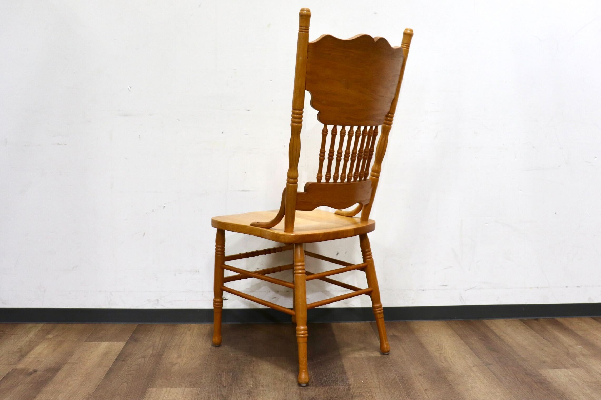 GMHH423D○Shin Lee / シンリー ダイニングチェア 食卓椅子 ハイバック オーク材 彫刻 カントリーアンティーク IDC大塚家具