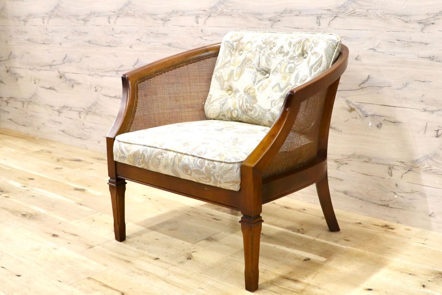 GMHK643○maruni / マルニ ニース アームチェア 1人掛けソファ シングルソファ ラウンジチェア 定価約14万