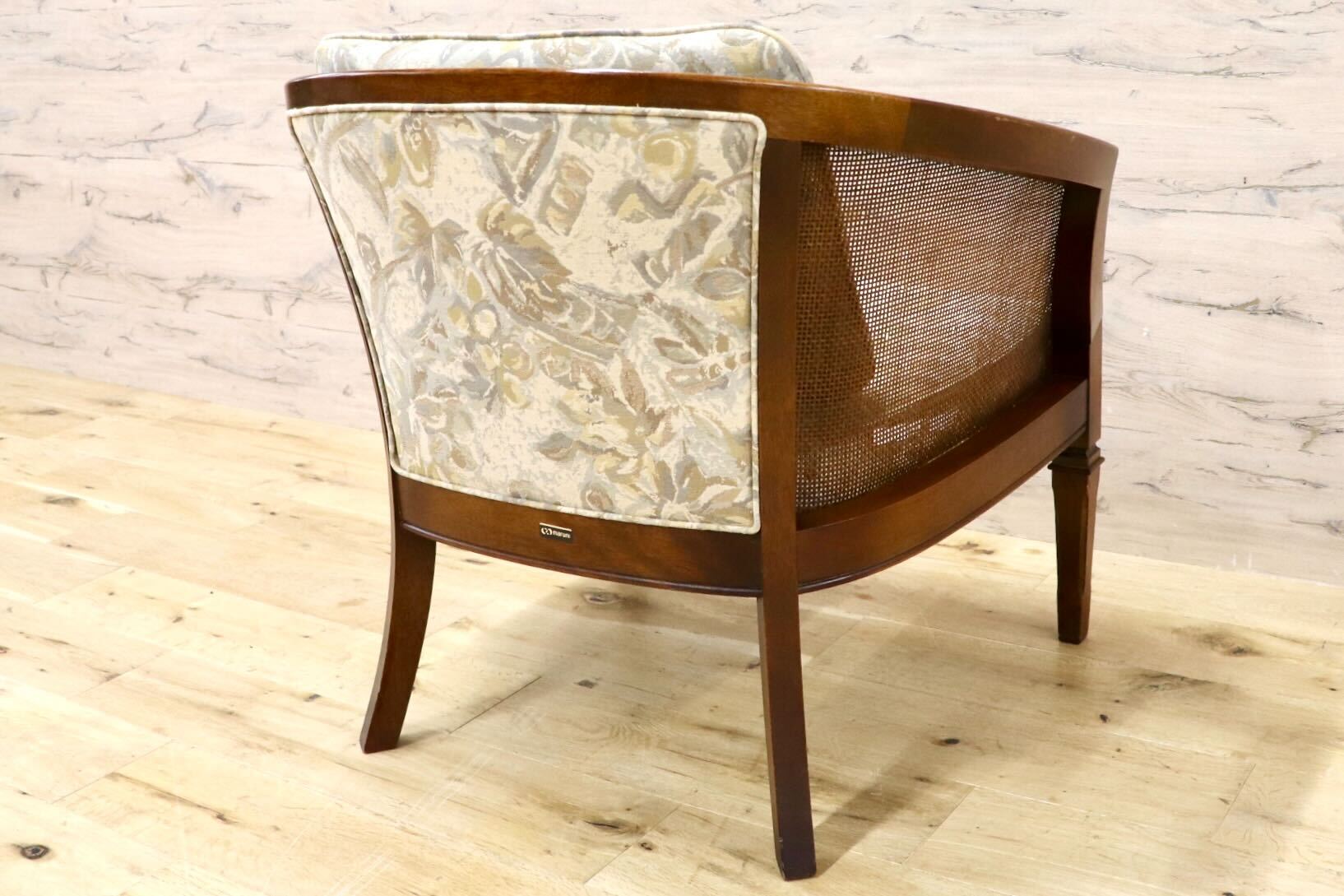 GMHK643○maruni / マルニ ニース アームチェア 1人掛けソファ シングルソファ ラウンジチェア 定価約14万