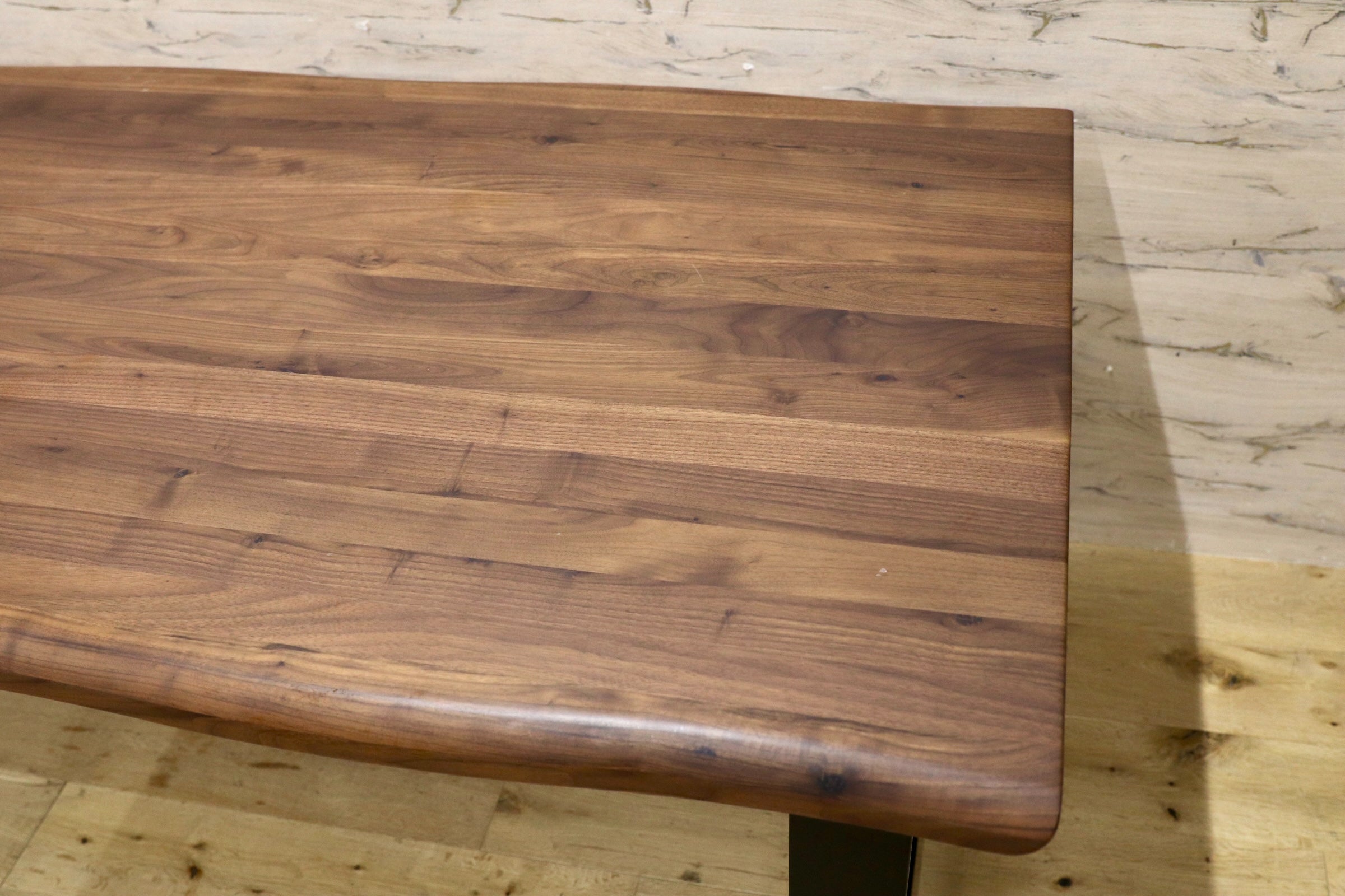 GMJH47○MANABE INTERIOR HEARTS / マナベインテリアハーツ NINE III ダイニングテーブル ウォールナット 食卓テーブル 約10万 展示品