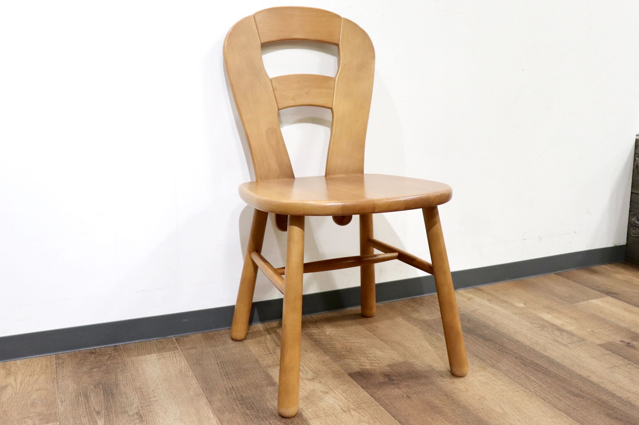 GMHH347B○karimoku / カリモク ダイニングチェア アームレスチェア 椅子 天然木 カントリー ナチュラル モダン 国産家具