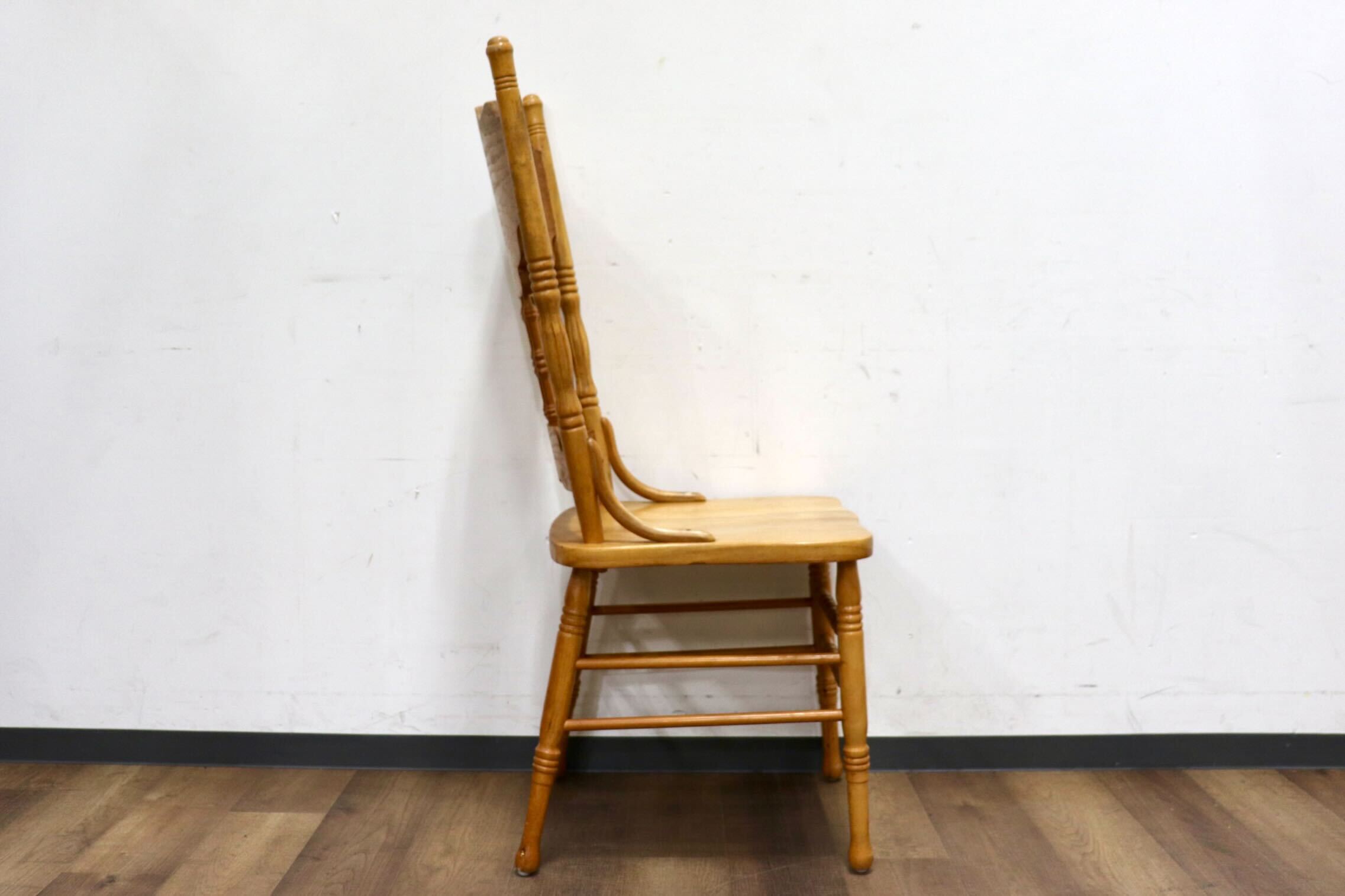 GMHH423E○Shin Lee / シンリー ダイニングチェア 食卓椅子 ハイバック オーク材 彫刻 カントリーアンティーク IDC大塚家具