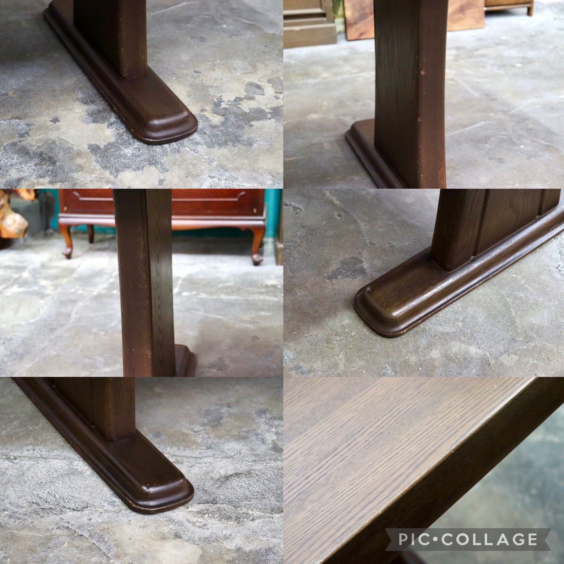 GMJK242○NAGANO INTERIOR / ナガノインテリア ダイニングテーブル 食卓テーブル 作業台 オーク材 モダン 机 テーブル