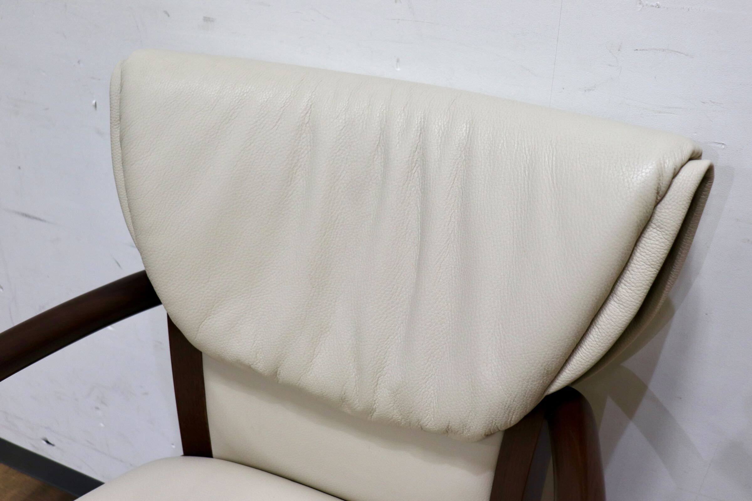 GMHH416A○モリシゲ / MORISHIGE アームチェア ダイニングチェア 食卓椅子 椅子 本革 IDC大塚家具 最高級 モダン クラシック