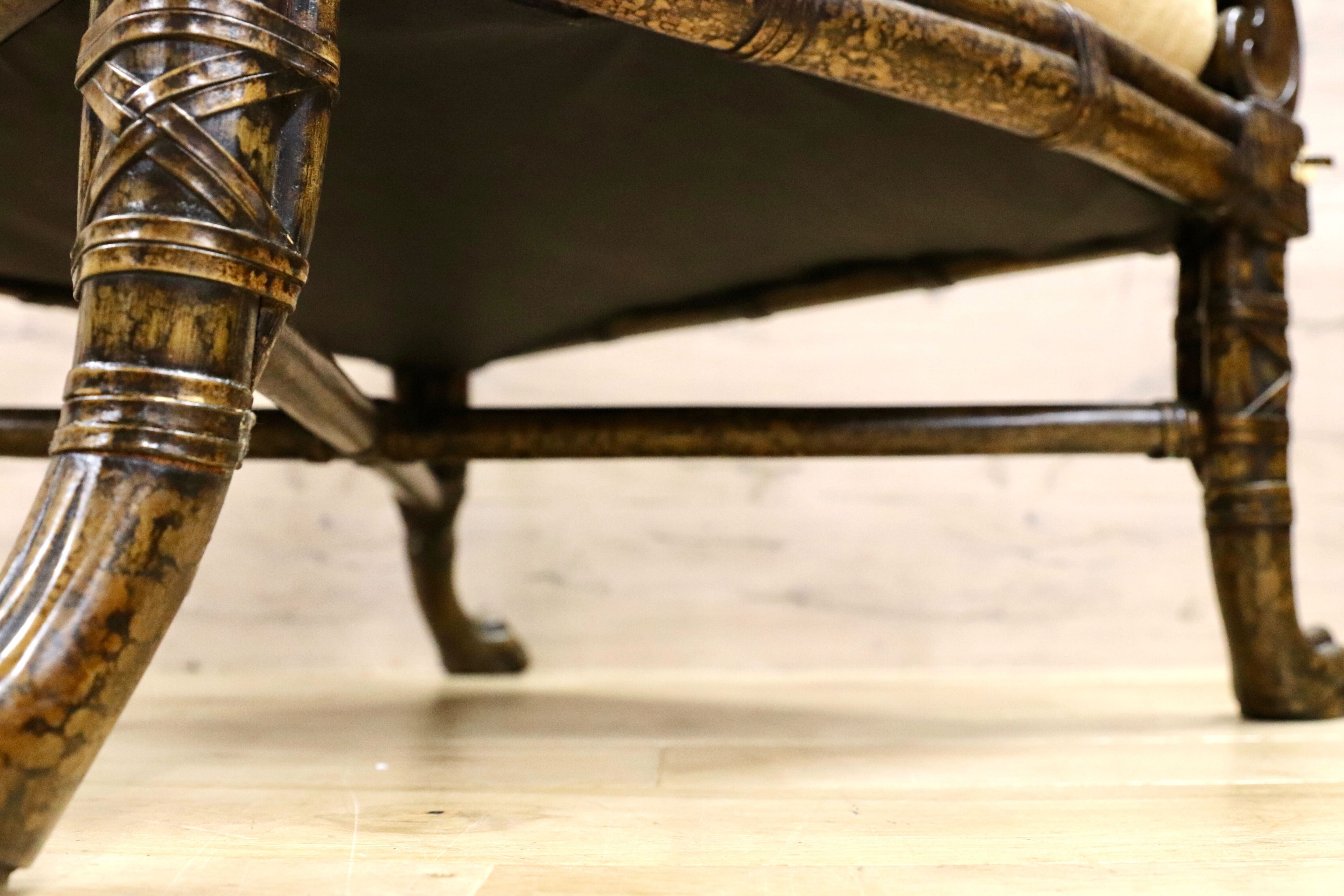 GMFS342B○西洋 アンティーク 輸入家具 1人掛けソファ シングルソファ ヴィンテージ 検)メートランドスミス セオドアアレキサンダー