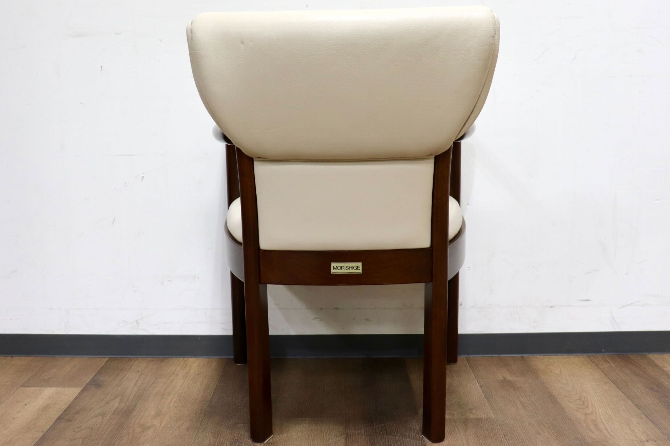 GMHH416A○モリシゲ / MORISHIGE アームチェア ダイニングチェア 食卓椅子 椅子 本革 IDC大塚家具 最高級 モダン クラシック