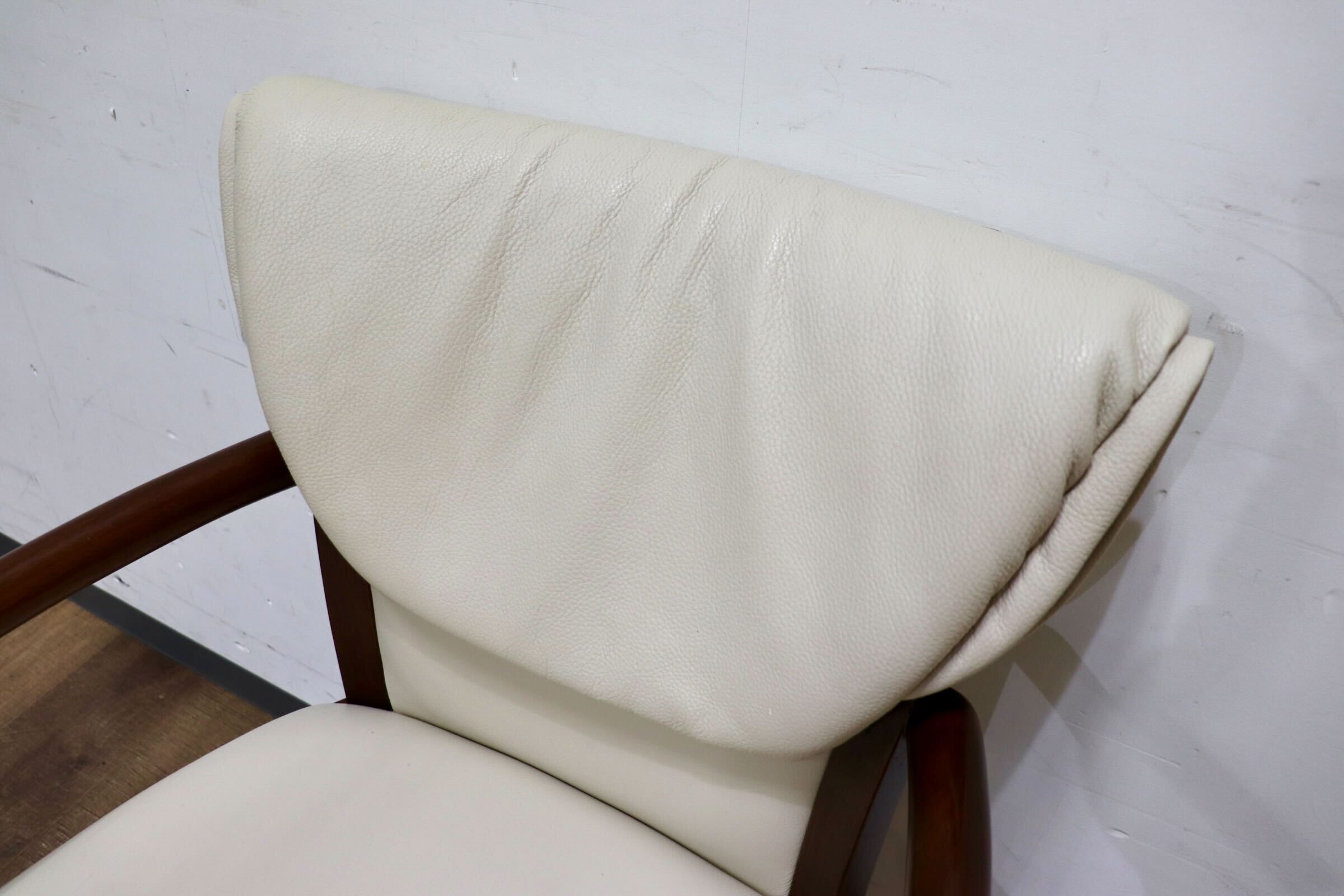 GMHH416B○モリシゲ / MORISHIGE アームチェア ダイニングチェア 食卓椅子 椅子 本革 IDC大塚家具 最高級 モダン クラシック