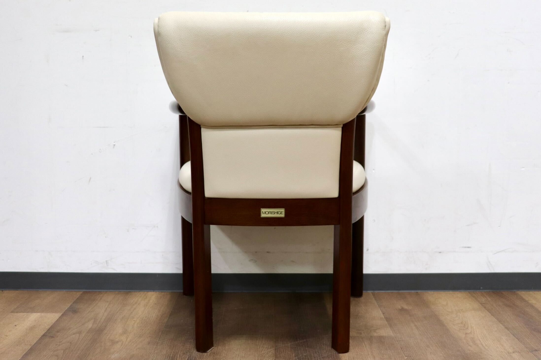GMHH416B○モリシゲ / MORISHIGE アームチェア ダイニングチェア 食卓椅子 椅子 本革 IDC大塚家具 最高級 モダン クラシック