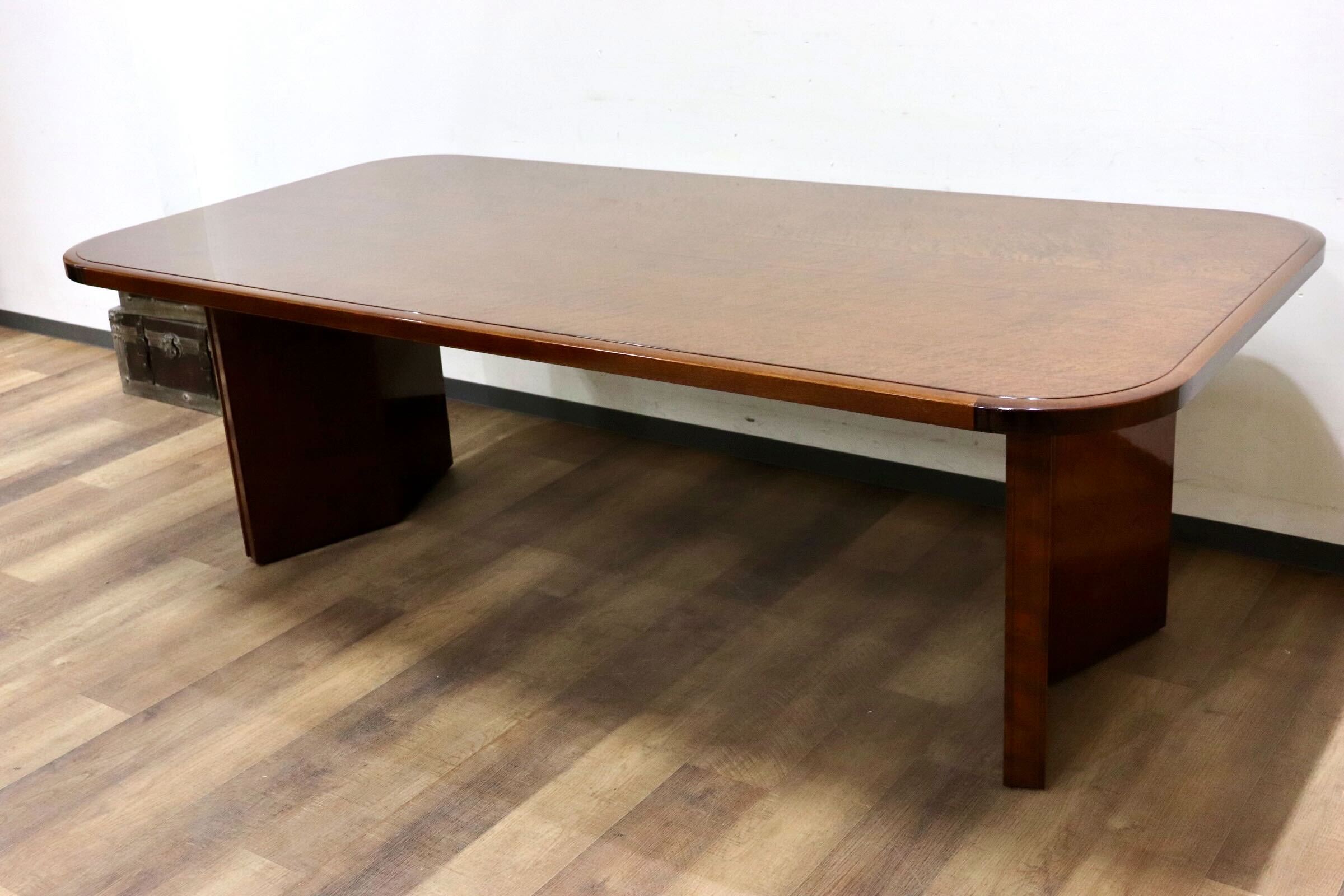 GMHH416○モリシゲ / MORISHIGE バレッタ ダイニングテーブル 食卓テーブル メープル材 樺材 最高級 和モダン クラシック IDC大塚家具 美品