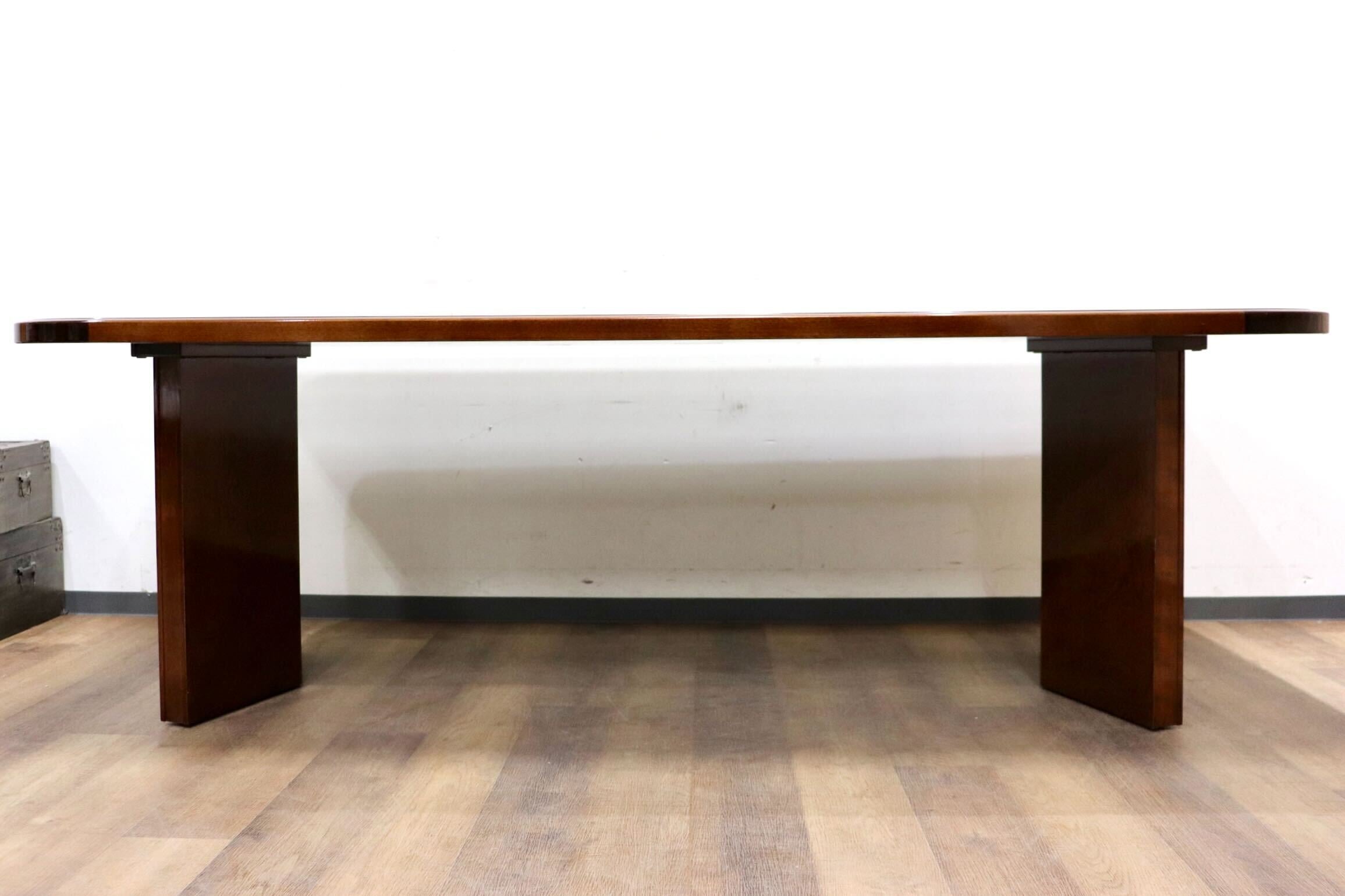 GMHH416○モリシゲ / MORISHIGE バレッタ ダイニングテーブル 食卓テーブル メープル材 樺材 最高級 和モダン クラシック IDC大塚家具 美品