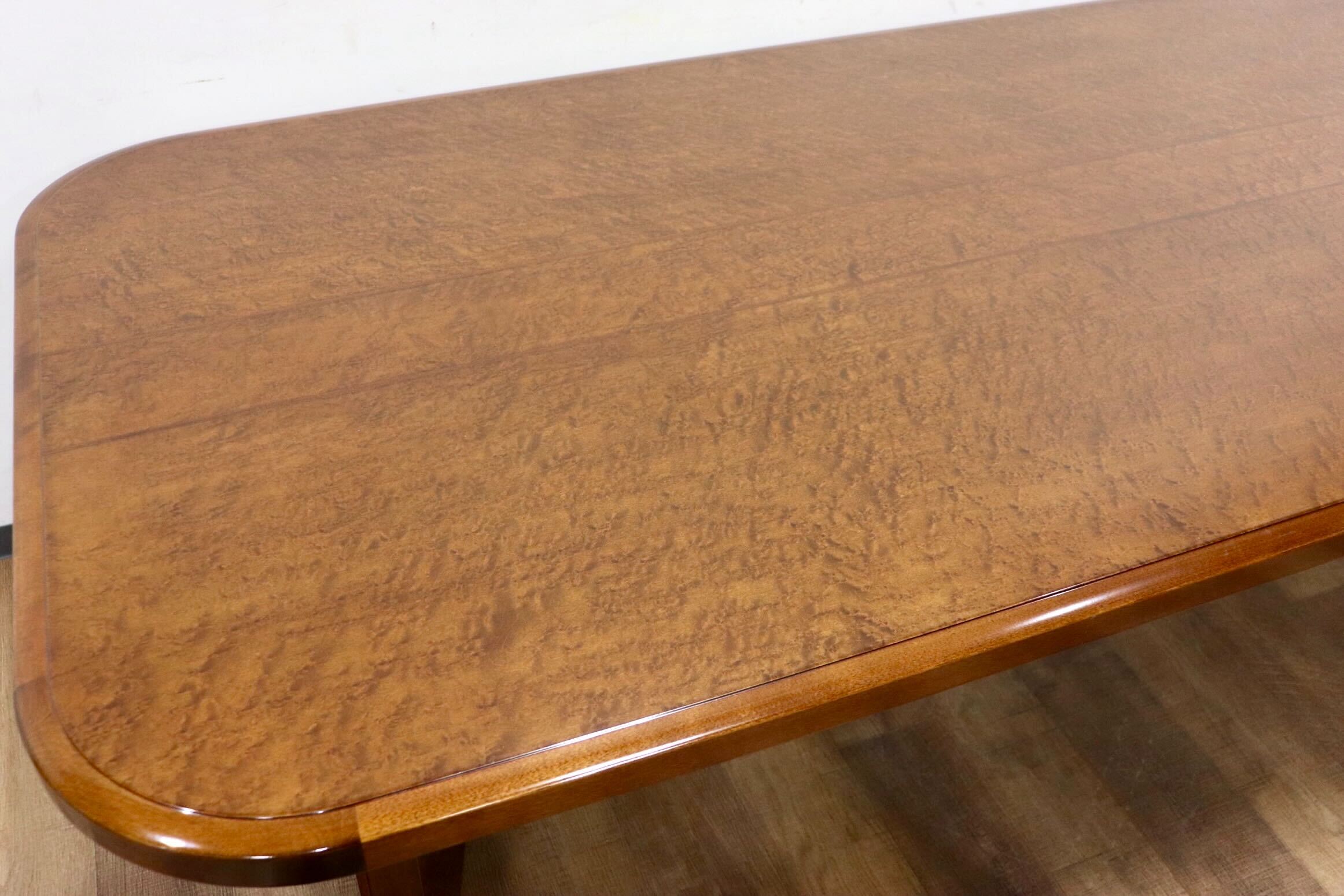 GMHH416○モリシゲ / MORISHIGE バレッタ ダイニングテーブル 食卓テーブル メープル材 樺材 最高級 和モダン クラシック IDC大塚家具 美品