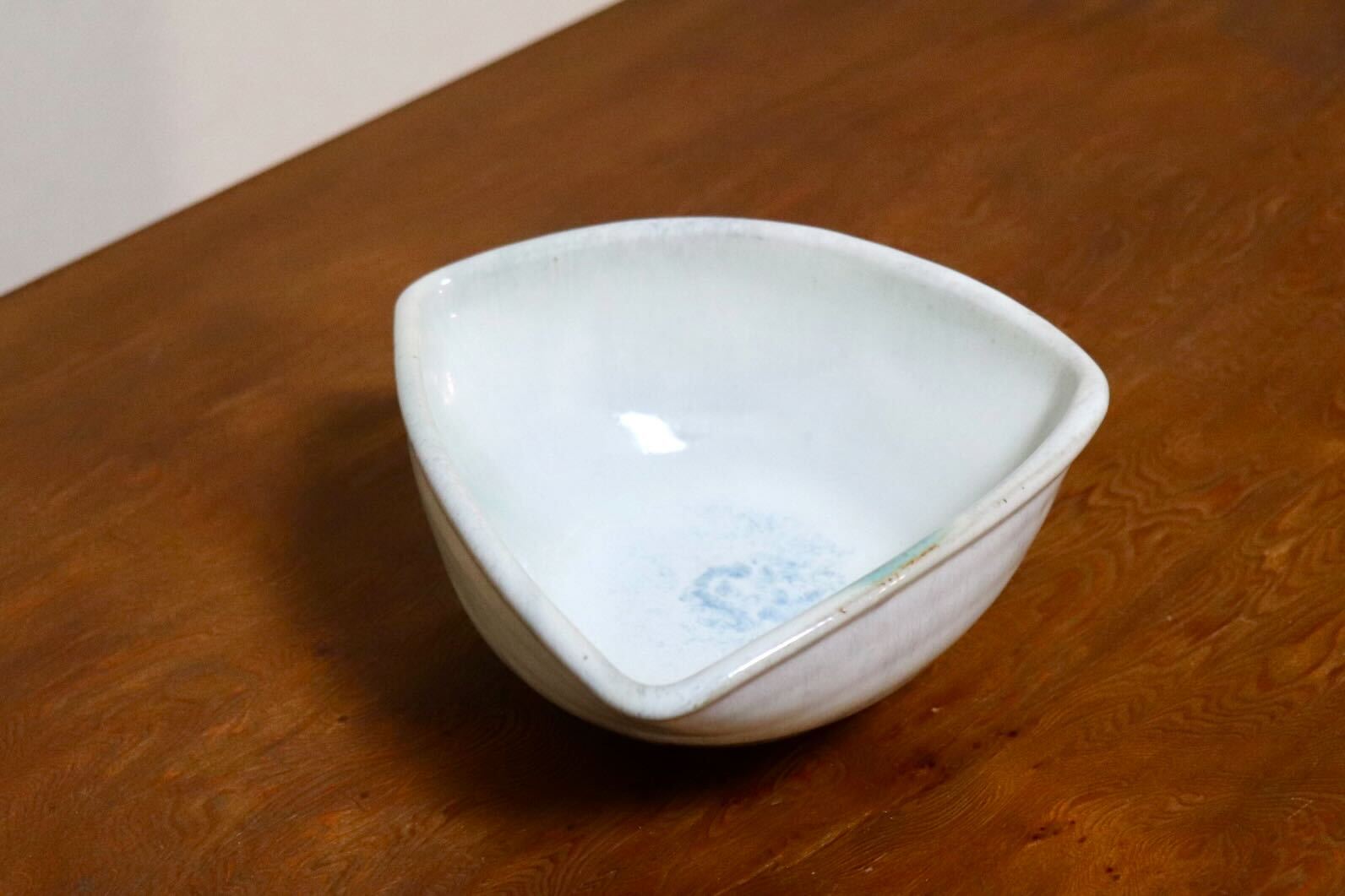 GMIO548A◯丹文窯 丹波焼 三角小鉢 陶器 伝統工芸 丹波篠山 未使用