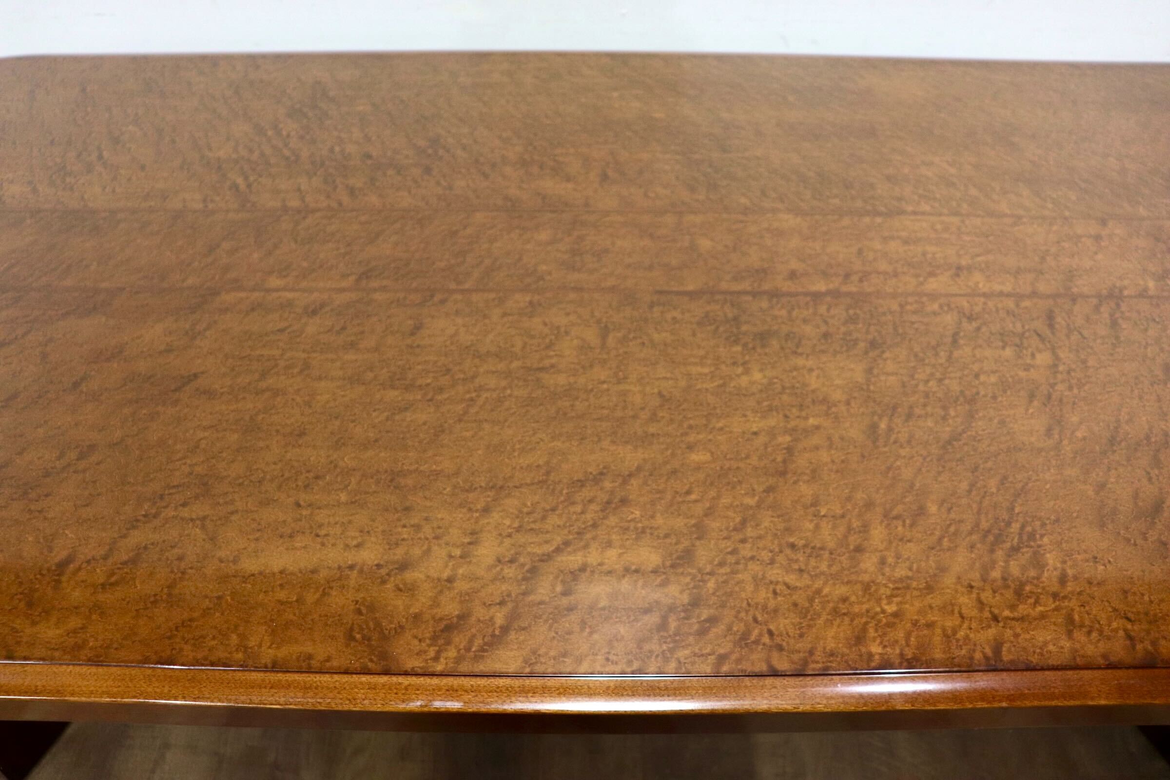 GMHH416○モリシゲ / MORISHIGE バレッタ ダイニングテーブル 食卓テーブル メープル材 樺材 最高級 和モダン クラシック IDC大塚家具 美品