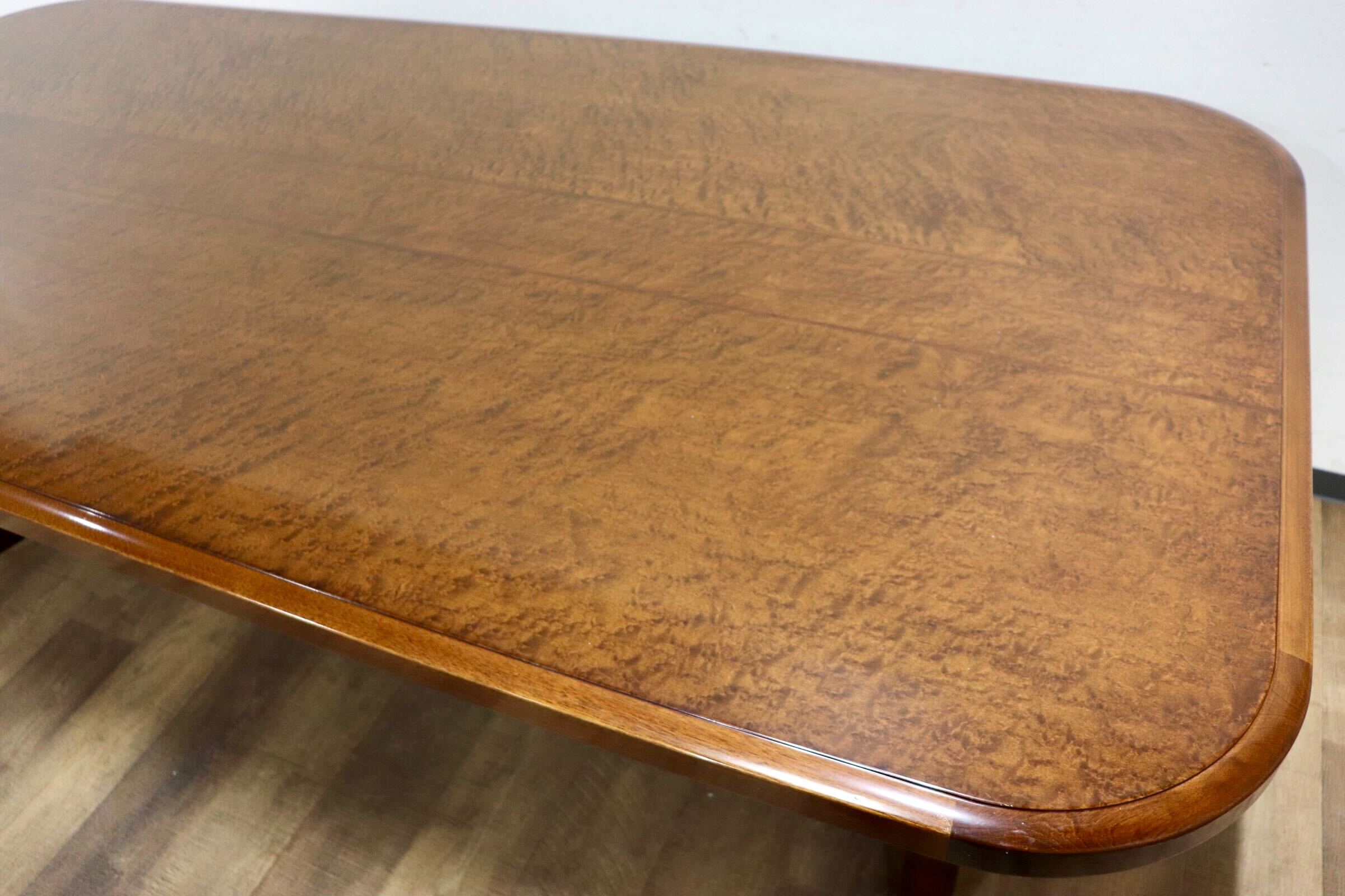 GMHH416○モリシゲ / MORISHIGE バレッタ ダイニングテーブル 食卓テーブル メープル材 樺材 最高級 和モダン クラシック IDC大塚家具 美品