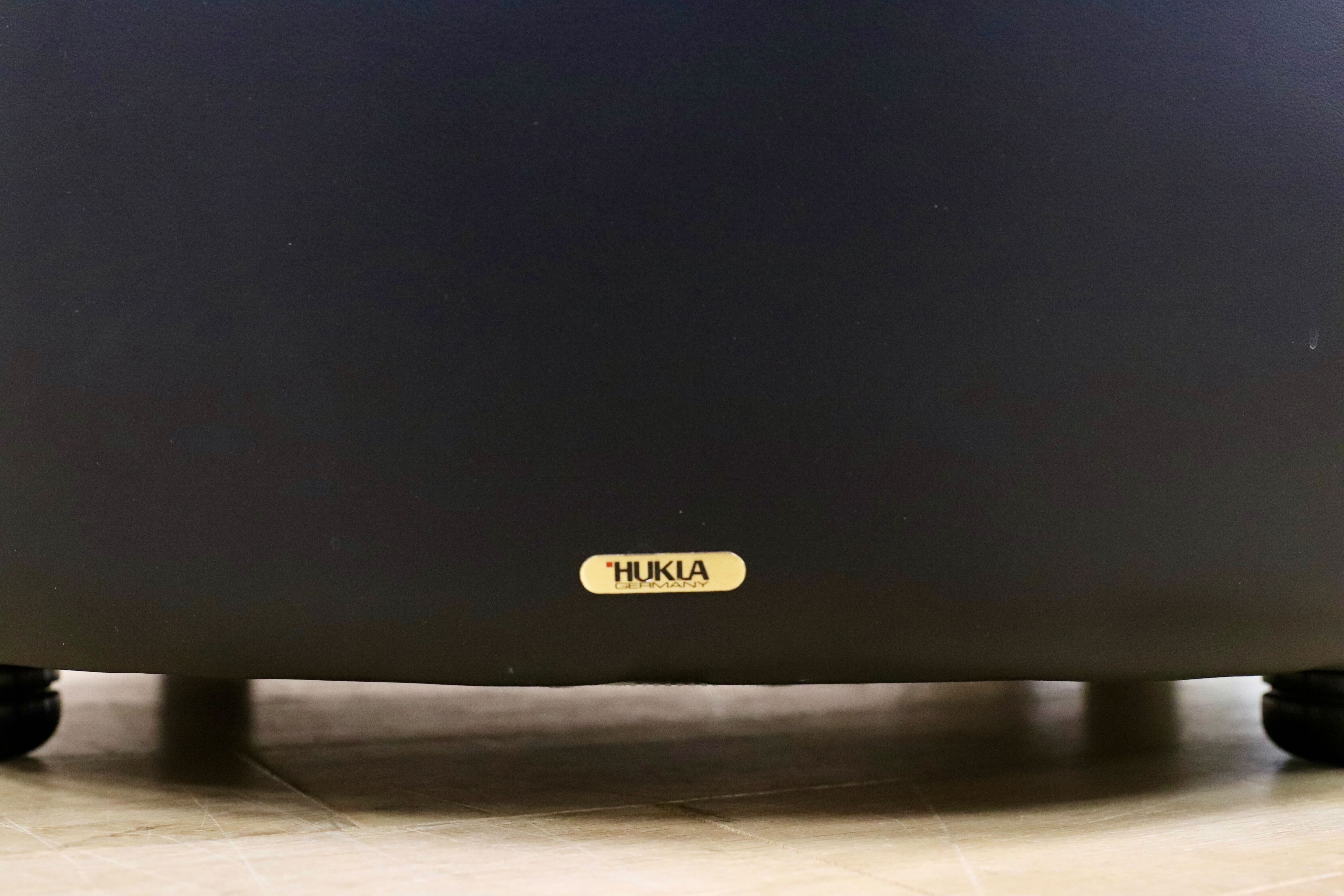 GMHN385C○HUKLA / フクラ 1人掛けソファ ラウンジチェア パーソナルチェア 黒 総革 IDC大塚家具 デザイナーズ ドイツ 約23万