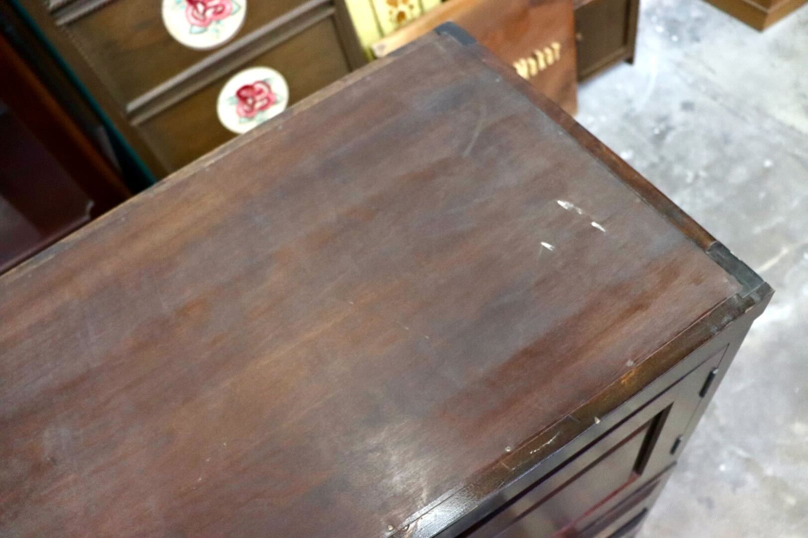 GMIK161○松本民芸家具 チェスト タンス 和モダン 和家具 和室 古民家 整理箪笥 和箪笥 収納家具 伝統工芸 レトロ