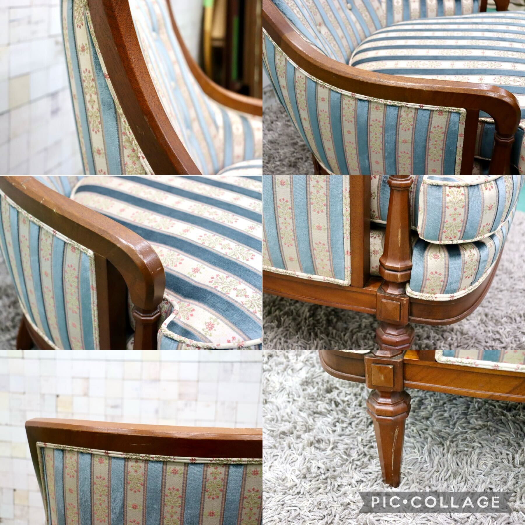 GMGK379A○DREXEL HERITAGE / ドレクセルヘリテイジ Upholstery アップホルスタリー アームチェア ラウンジチェア ヴィンテージ 約57万