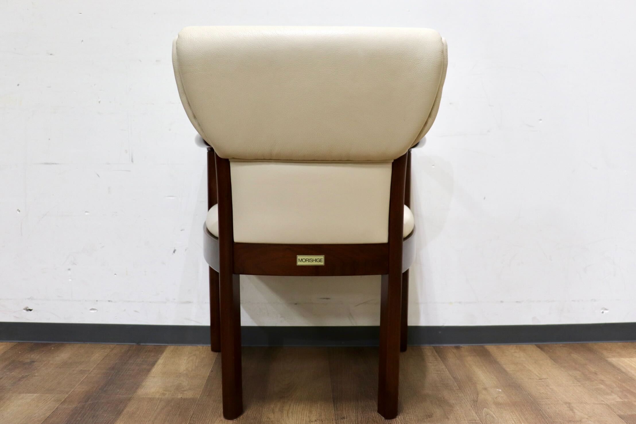 GMHH416C○モリシゲ / MORISHIGE アームチェア ダイニングチェア 食卓椅子 椅子 本革 IDC大塚家具 最高級 モダン クラシック
