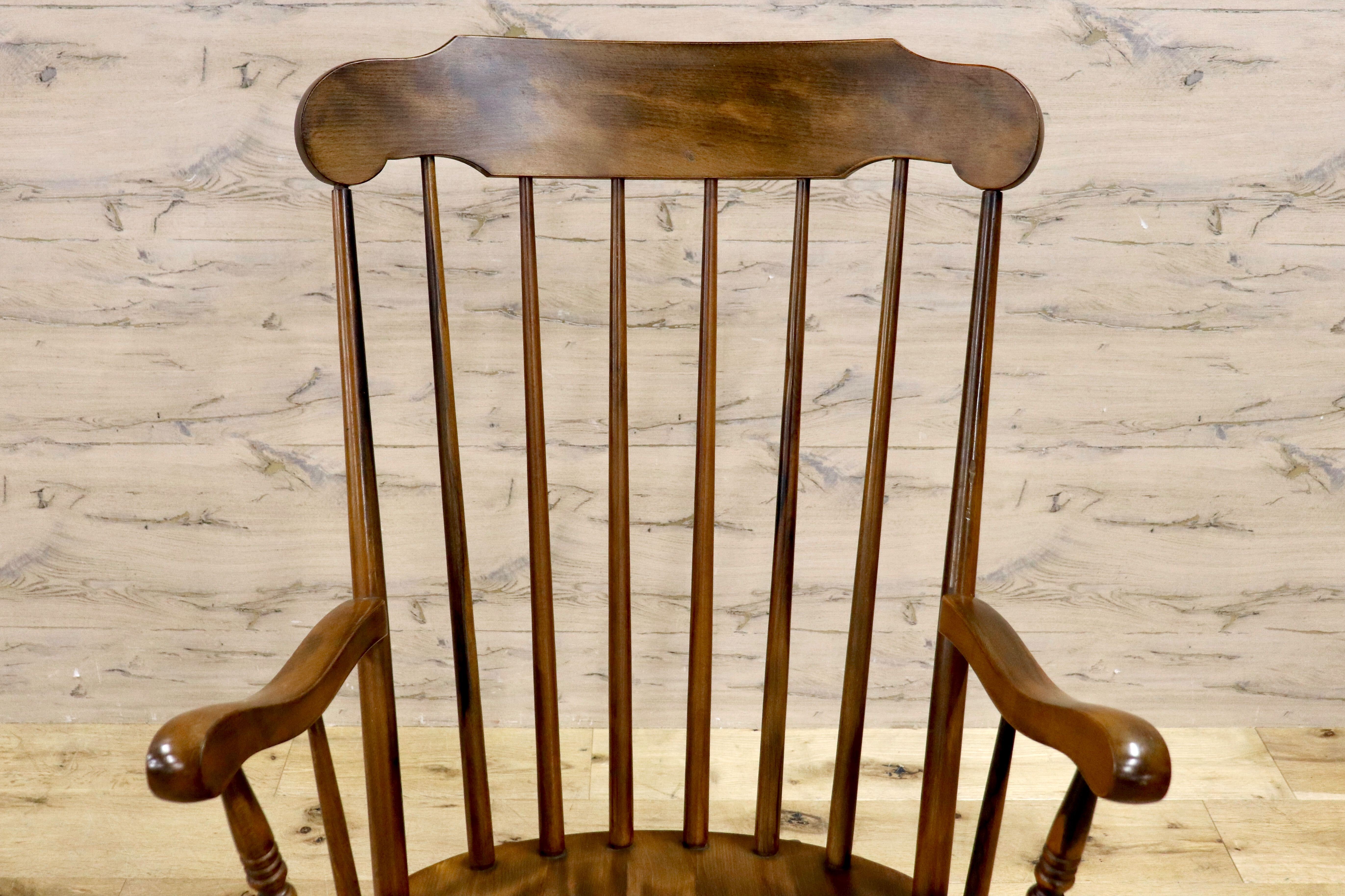 GMHN103○飛騨家具 ロッキングチェア アームチェア 揺り椅子 レトロ カントリー 古民家 ビンテージ アンティーク